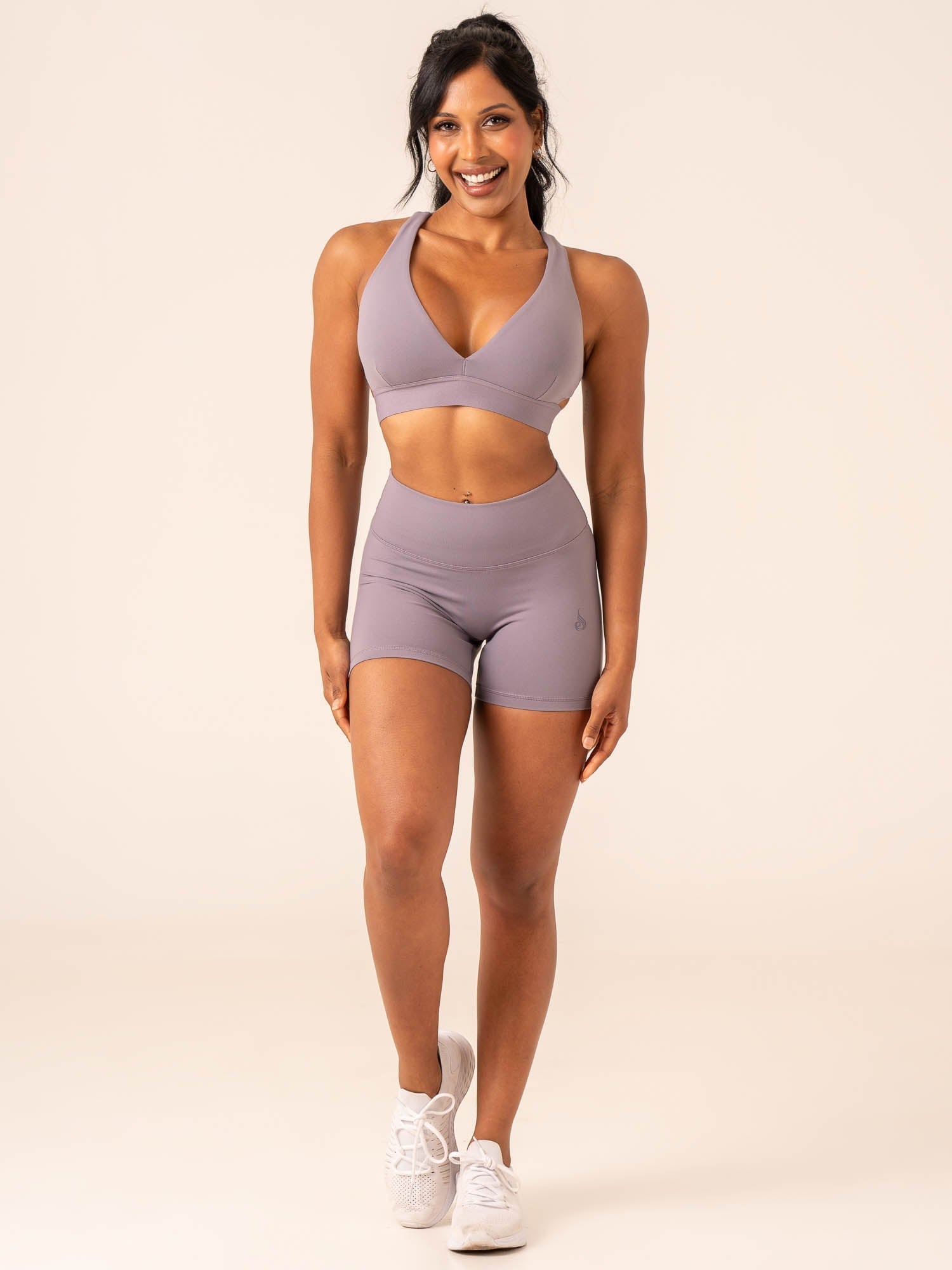 Prime Sports Bra for Women - Comfortable & Supportive Mauve Workout Top for Running, Yoga & Gym