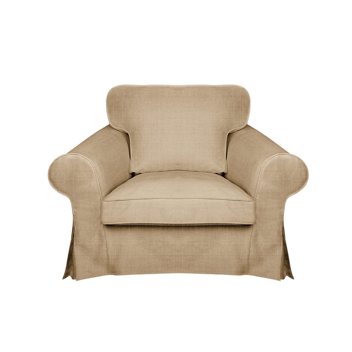 IKEA Ektorp Armchair Slipcover - 1 Seat Sofa Cover & Cushion Protector (T-4) - Perfect for Living Room, Bedroom, and Home Decor Protection