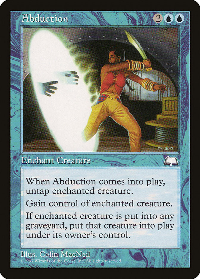 Abduction [Weatherlight] - Magic: The Gathering MTG Card - Perfect for Commander, Modern & Legacy Decks - Enhance Your Gameplay Strategy