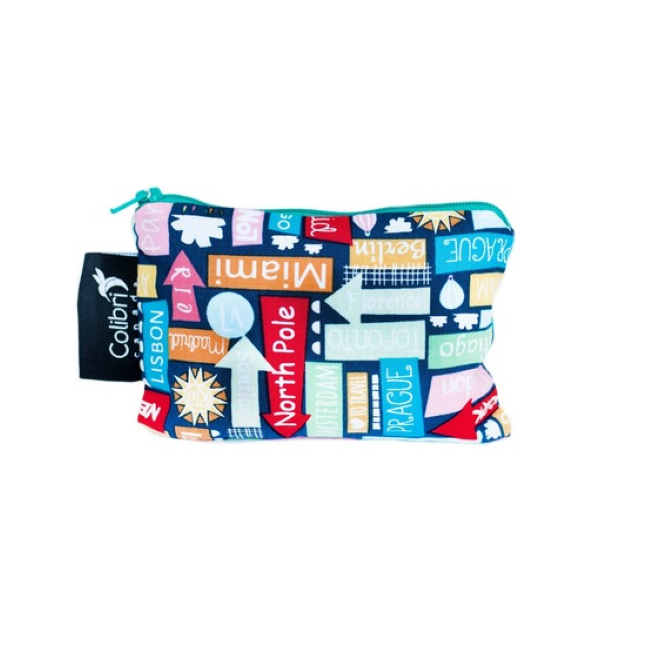Eco-Friendly Colibri Small Reusable Snack Bags - Washable & Durable Food Storage for Kids Lunch, Travel & Picnics | BPA-Free & Leak-Proof Snack Pouches