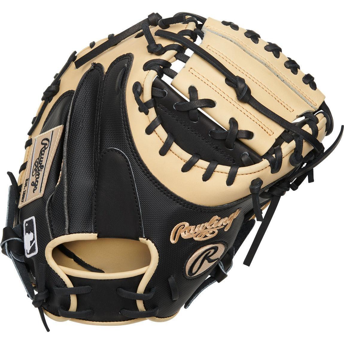 Wilson Heart Of The Hide 34 Catchers Mitt - Yadier Molina Gameday Pattern - Senior Baseball Glove for Catchers - Perfect for Game Day & Training Sessions