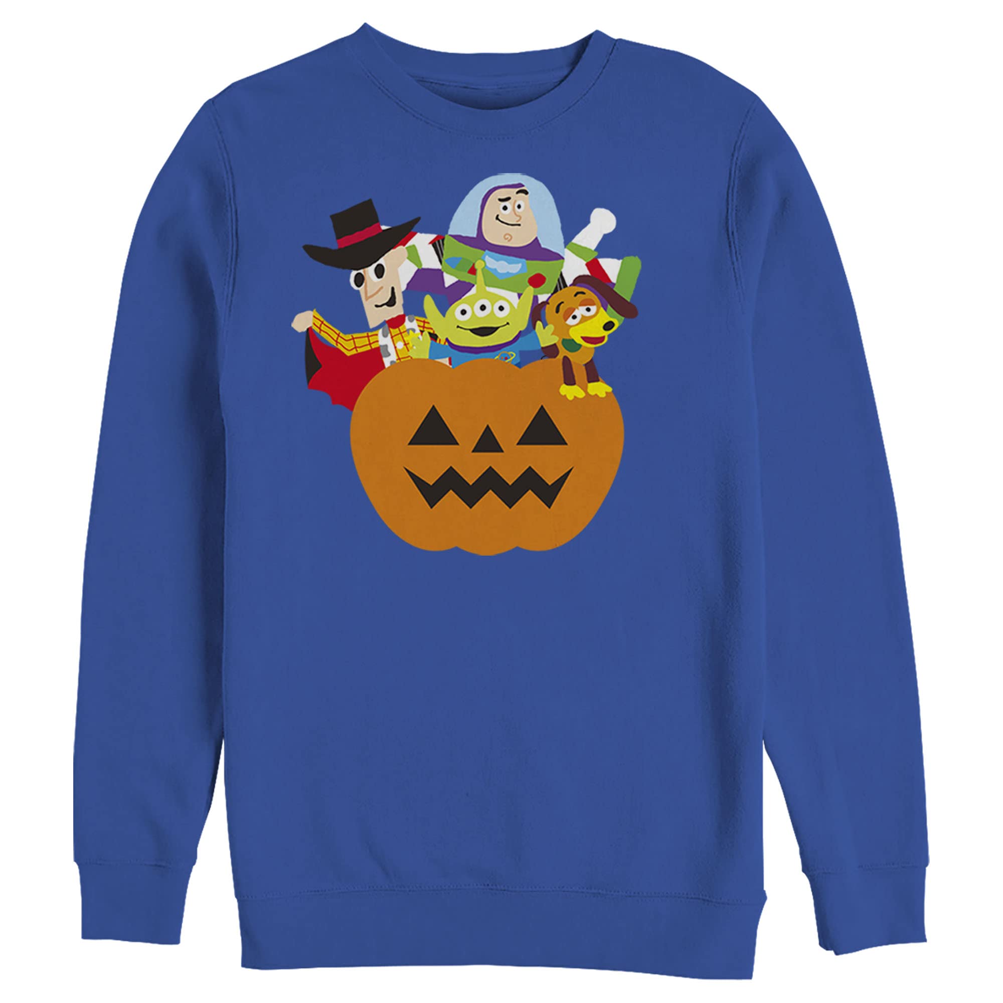 Men's Toy Story Halloween Sweatshirt - Cute Cartoon Graphic Pullover for Disney Fans - Perfect for Halloween Costumes, Christmas Gifts & Casual Wear