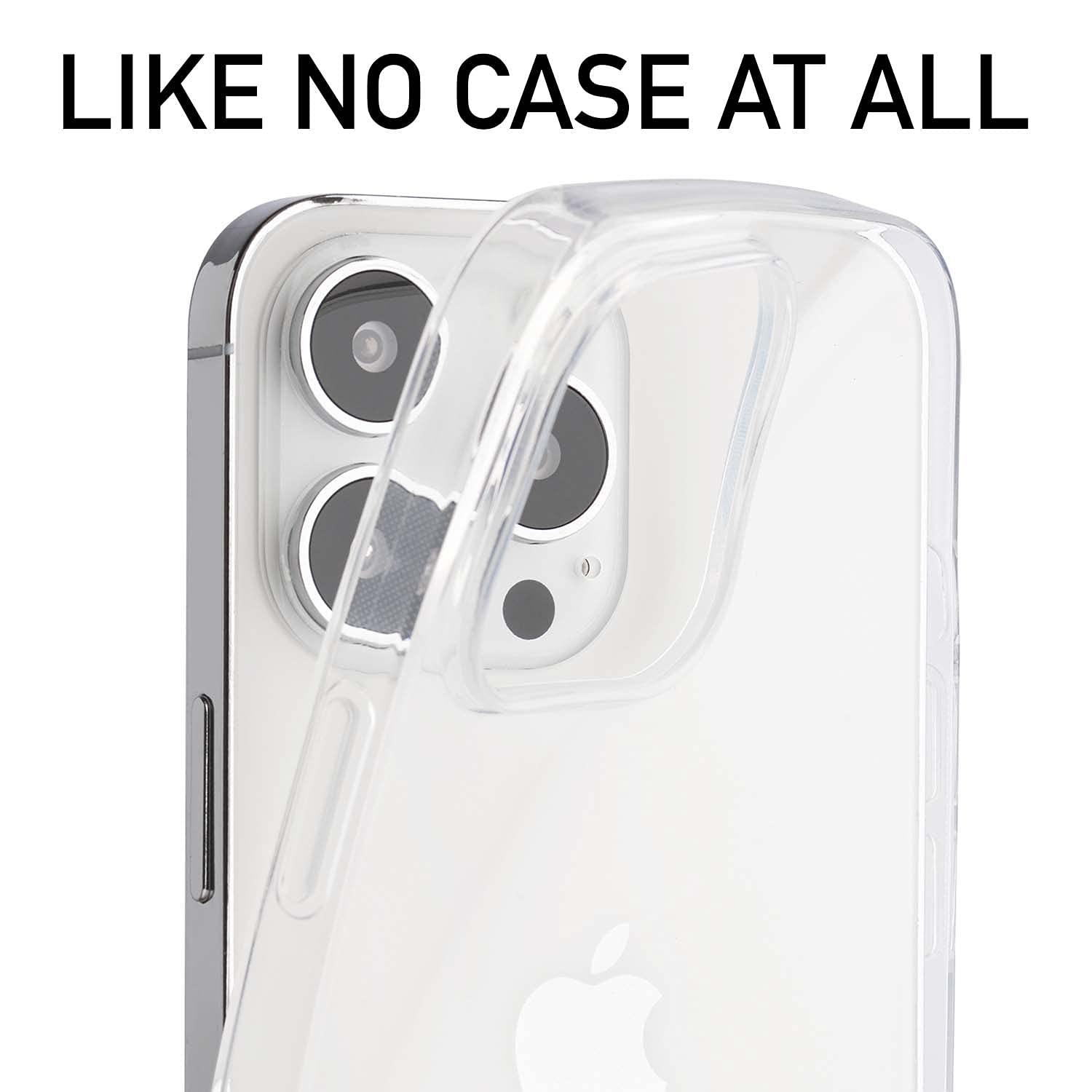 Totallee Ultra Thin Clear iPhone 13 Pro Max Case - Slim Minimalist Protective Cover for Apple iPhone 13 Pro Max (2021) - Perfect for Everyday Use, Work & Travel (Transparent)