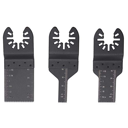 3Pcs Oscillating Multi Tool Saw Blades - Precision Cutting Blades for Metal, Wood & Plastic | Perfect for DIY Projects, Home Renovations & Professional Use
