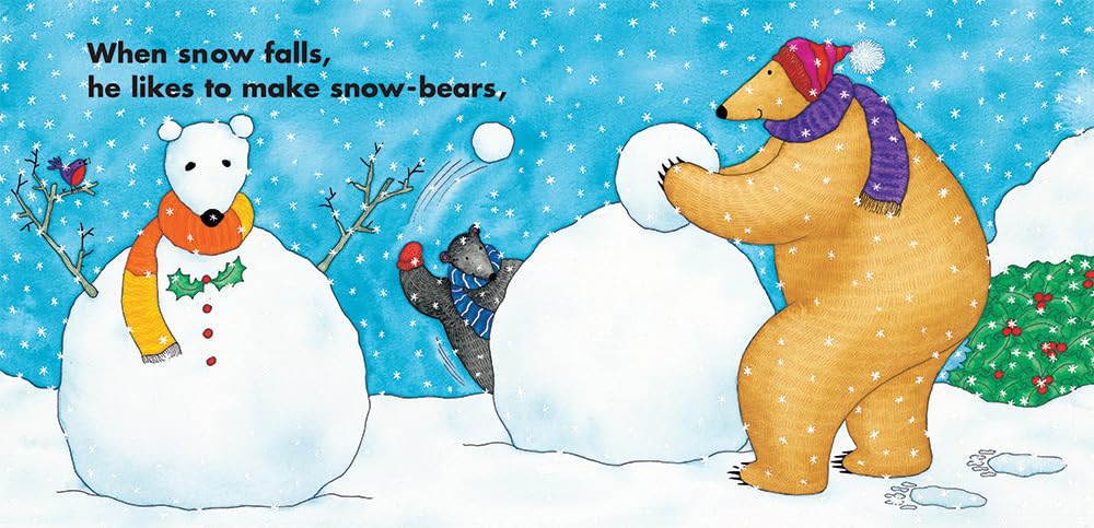 Barefoot Books Bear in Sunshine - Children's Storybook for Early Learning & Bedtime Reading - Perfect for Preschoolers & Toddlers