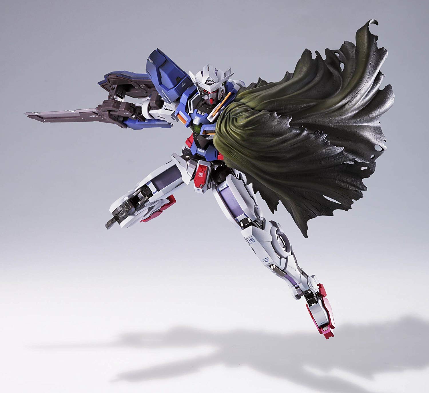 Bandai Metal Build Gundam 00 Gundam Exia & Exia Repair Action Figure - High-Quality Collectible Model for Anime Fans & Display