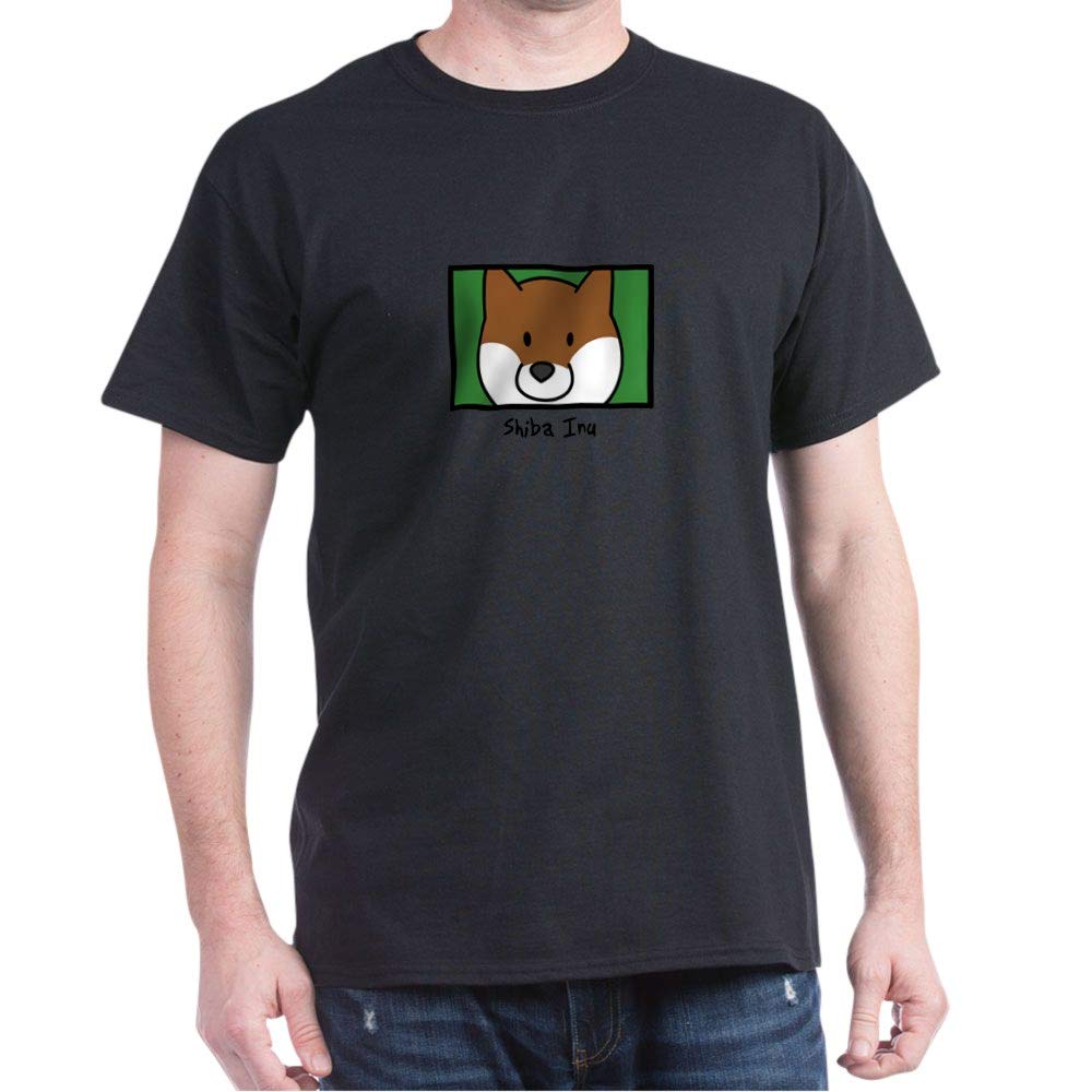 Anime Shiba Inu Graphic T-Shirt - Dark Cotton Tee for Men & Women | Perfect for Cosplay, Anime Conventions & Casual Wear