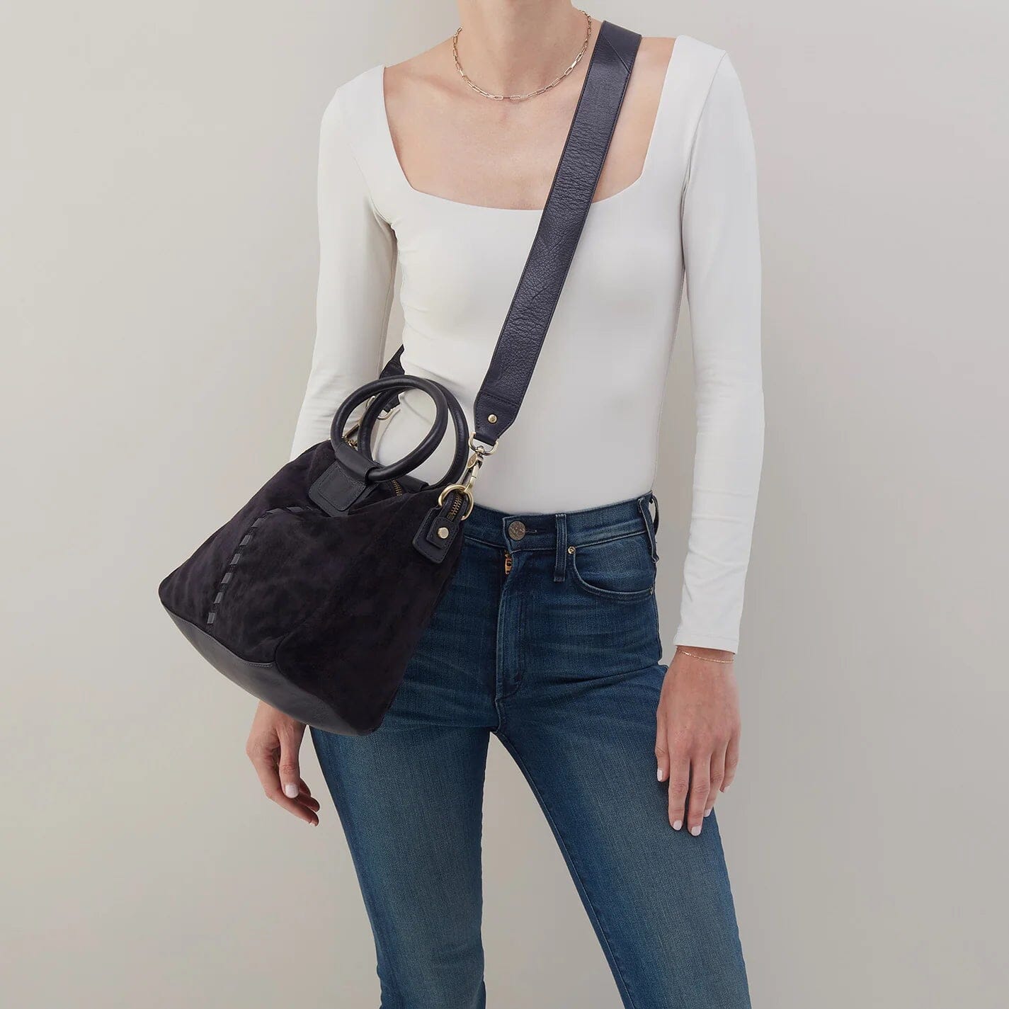 HOBO SHEILA MEDIUM SATCHEL - Stylish Leather Crossbody Bag for Women, Perfect for Work, Travel & Everyday Use