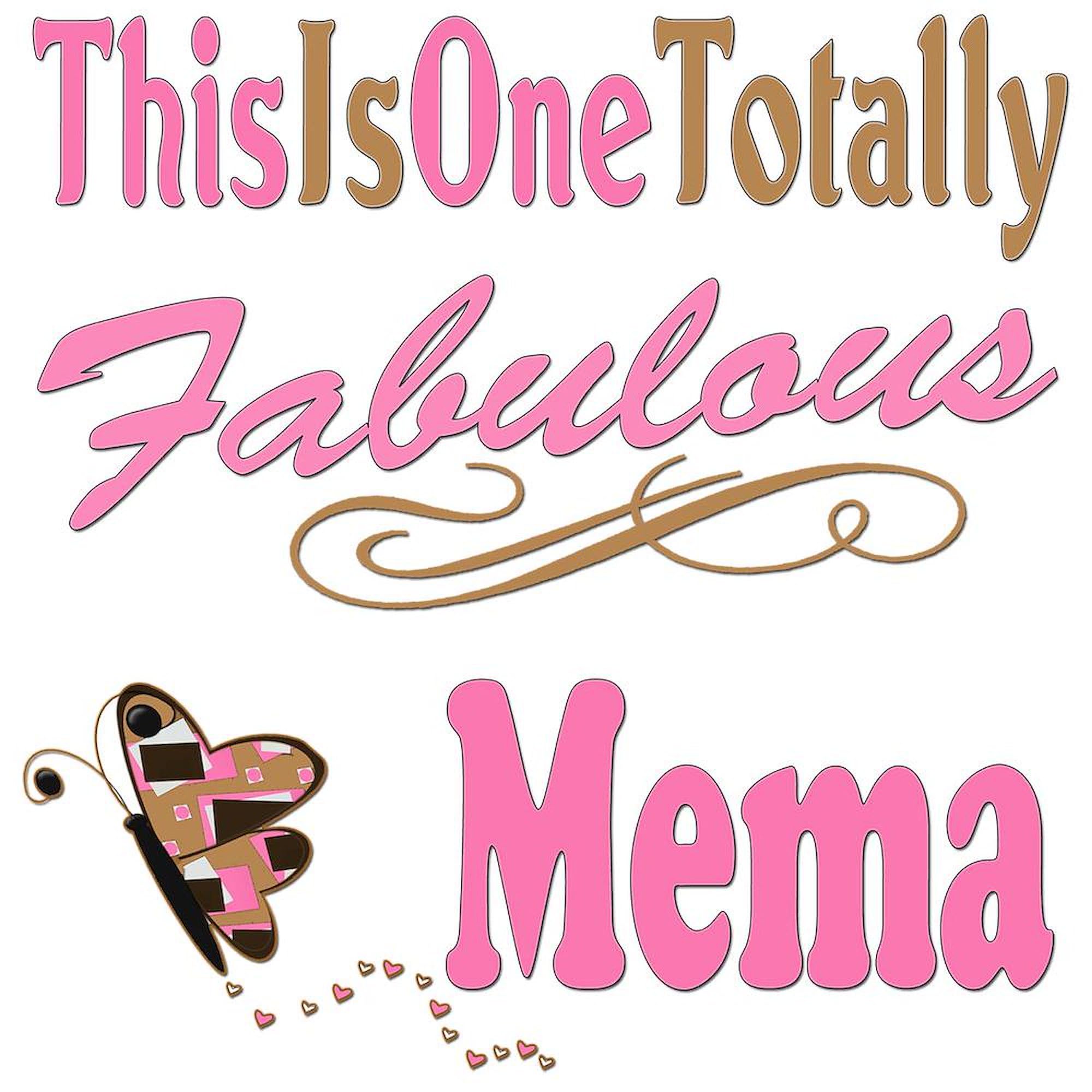 20 oz Ceramic Coffee Mega Mug - A Fabulous Mema Copy by CafePress | Large Capacity Tea & Coffee Cup for Home, Office, or Gift