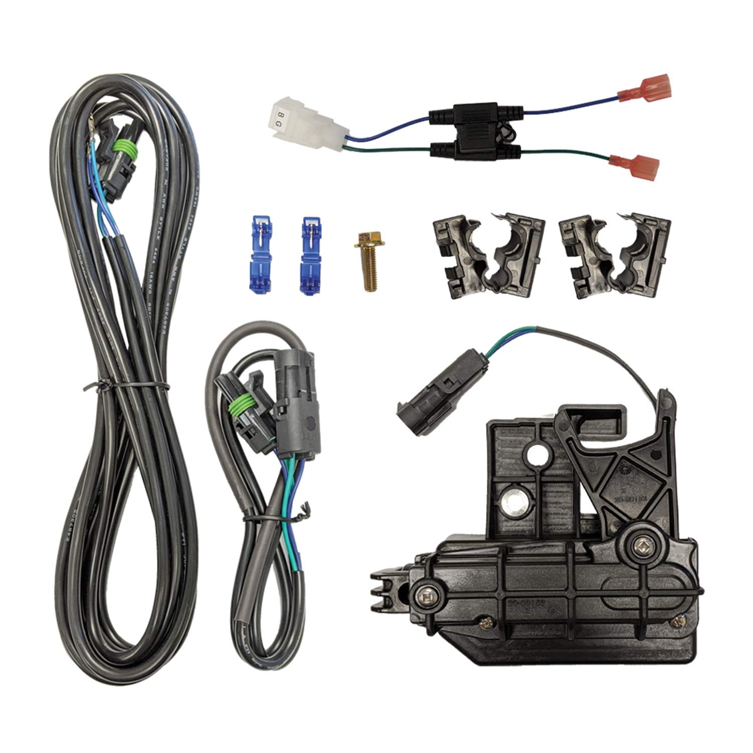 POP & LOCK PL8547HD Heavy-Duty Power Tailgate Lock Kit - Compatible with Toyota Tacoma & Tundra Pickup Trucks (Black) | Secure Your Truck Bed | Perfect for Off-Roading, Camping & Work Sites