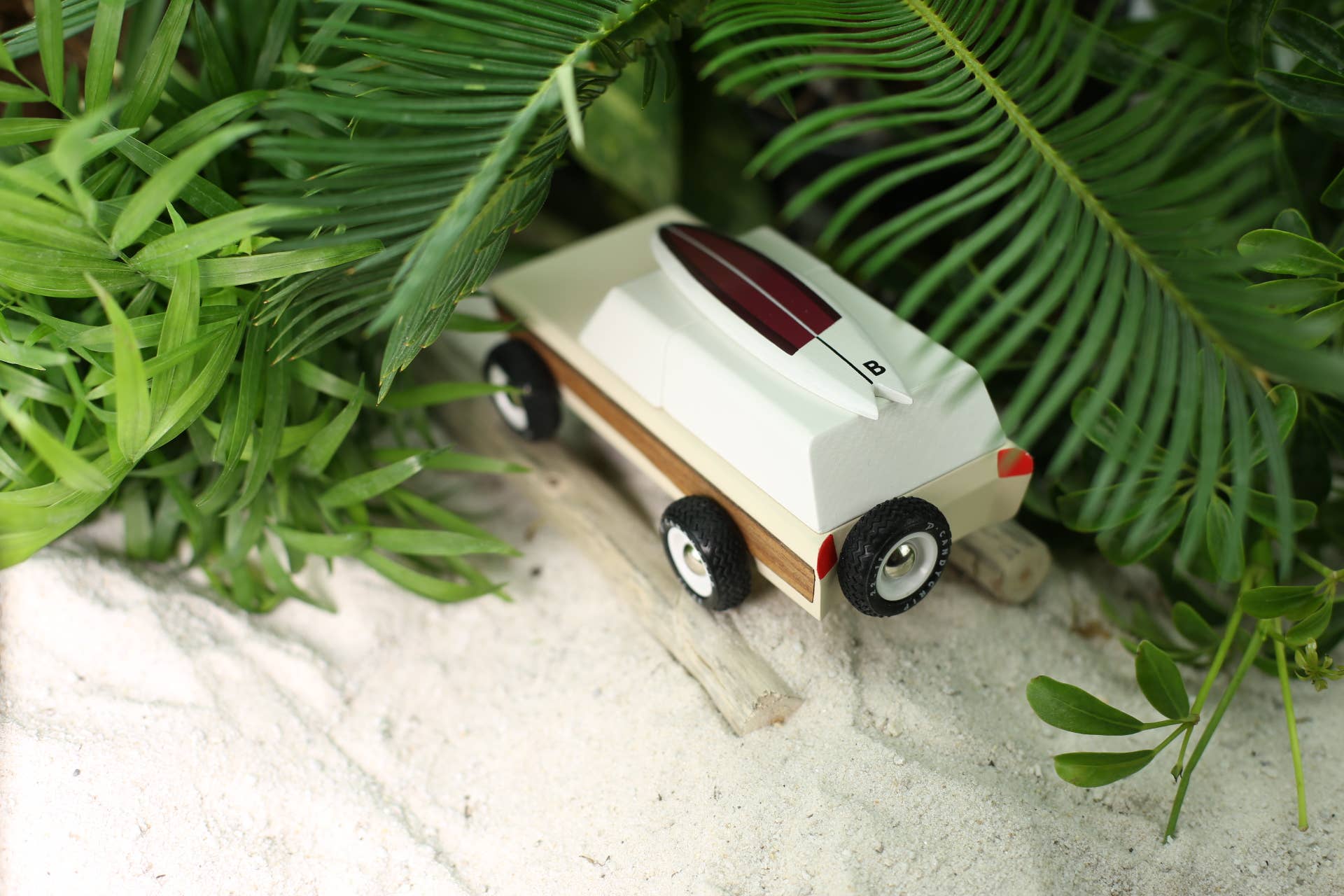Candylab Toys Pioneer Yucatan - Vintage Wooden Toy Car for Kids | Classic Collectible Diecast Model | Perfect for Playtime, Birthday Gifts & Display Decor