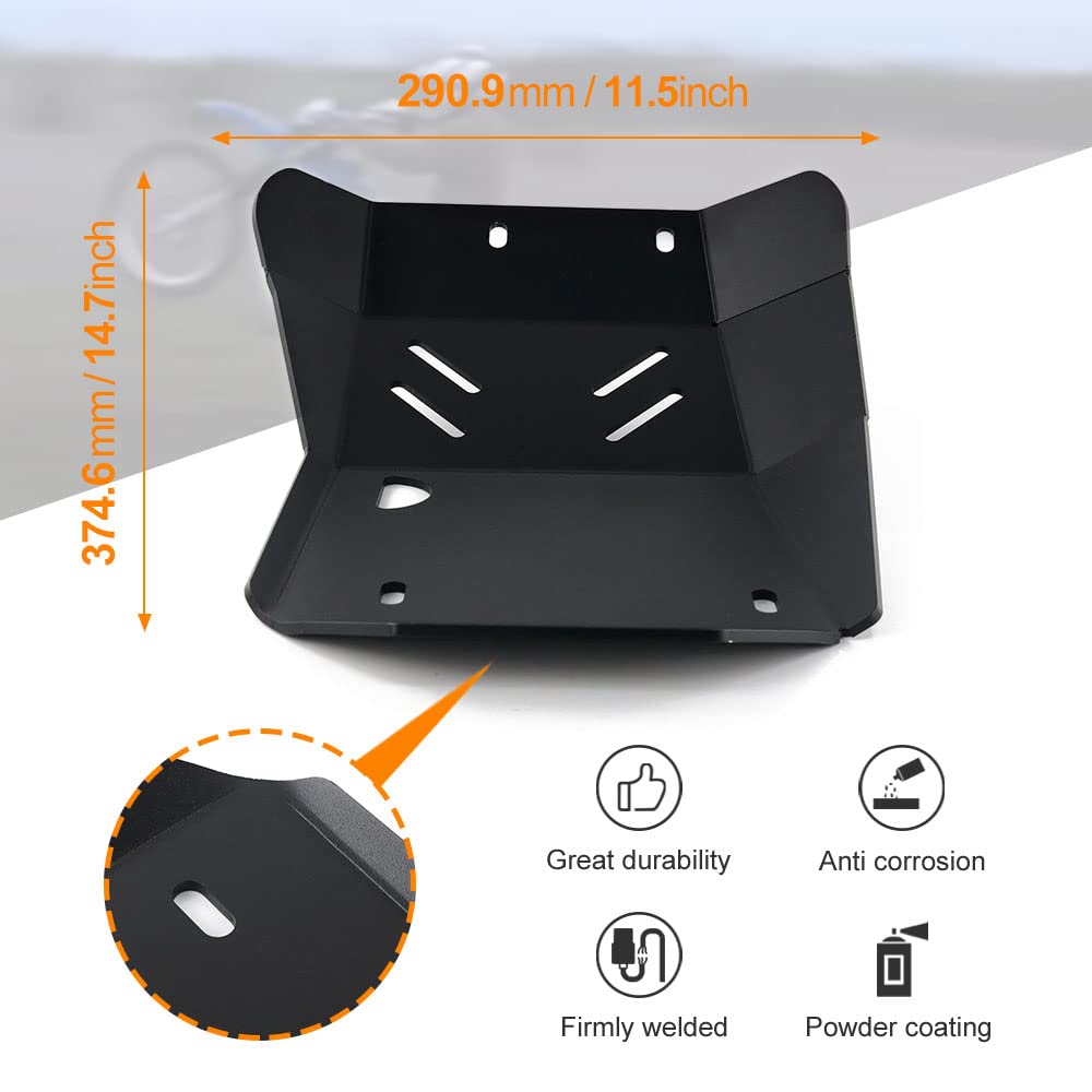 Xitomer Heavy-Duty Motorcycle Skid Plate for Yamaha TT-R230 (2002-2024) | TTR 230 Off-Road Protection | Durable Aluminum Bash Guard for Trail Riding & Dirt Biking