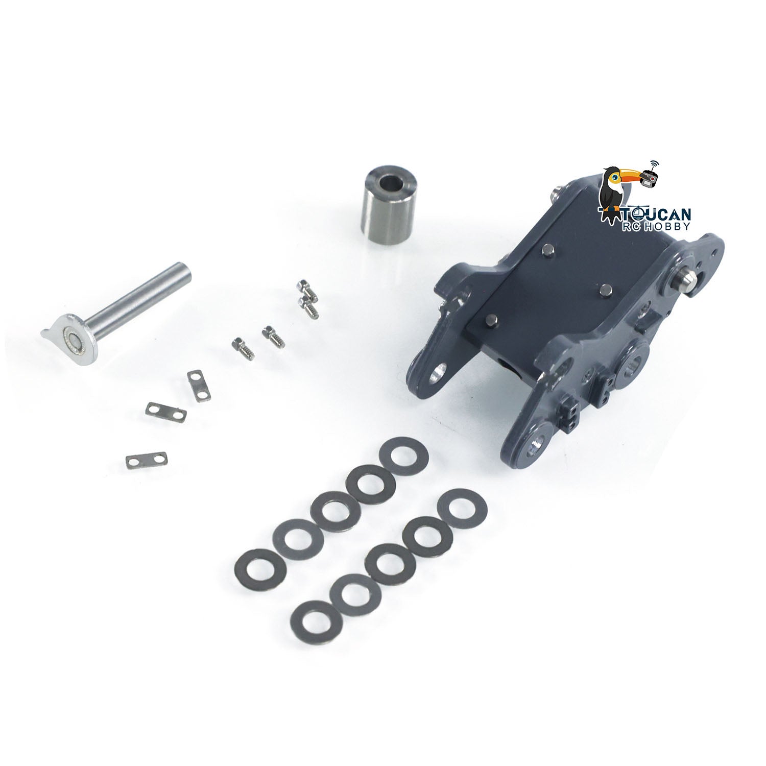 1/14 Scale Metal Quick Release Coupler for CUTModel 914 RC Hydraulic Excavator - Compatible with LR914 Radio Controlled Construction Digger Toy - Perfect for RC Construction Site Play & Model Display