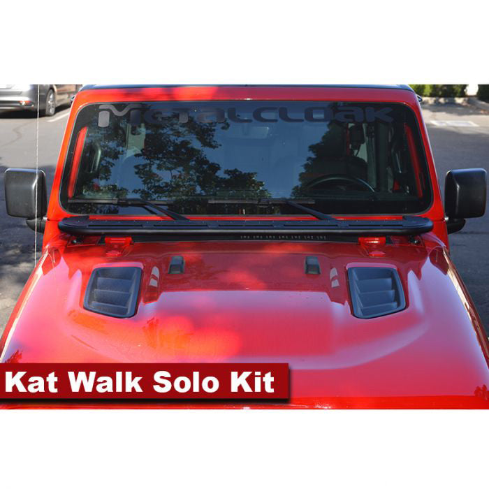 Solo Kat Walk Kit for Jeep Wrangler JL & Gladiator JT - Off-Road Rock Sliders & Side Steps for Adventure & Trail Riding