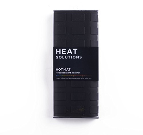 V.swish Premium Heat Resistant Hot Mat - Black Silicone Trivet for Kitchen, Dining Table & Countertop Protection - Perfect for Hot Pots, Pans & Dishes