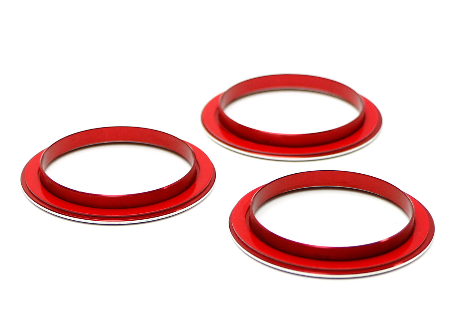 3PCS Red AC Climate Control Switch Knob Rings for 2013-2015 Mazda CX-5 Grand Touring - Upgrade Interior & Enhance Driving Comfort