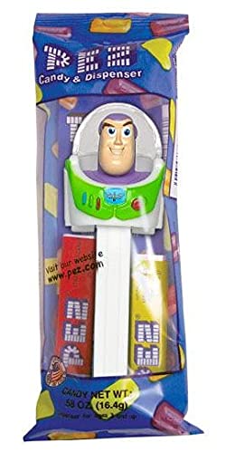 Toy Story Pez Candy Dispenser Set - Woody & Buzz Lightyear Collectible Candy Dispensers with 2 Refills | Disney Pixar Toy Story Party Supplies | Perfect for Birthday Parties, Movie Nights & Collectors