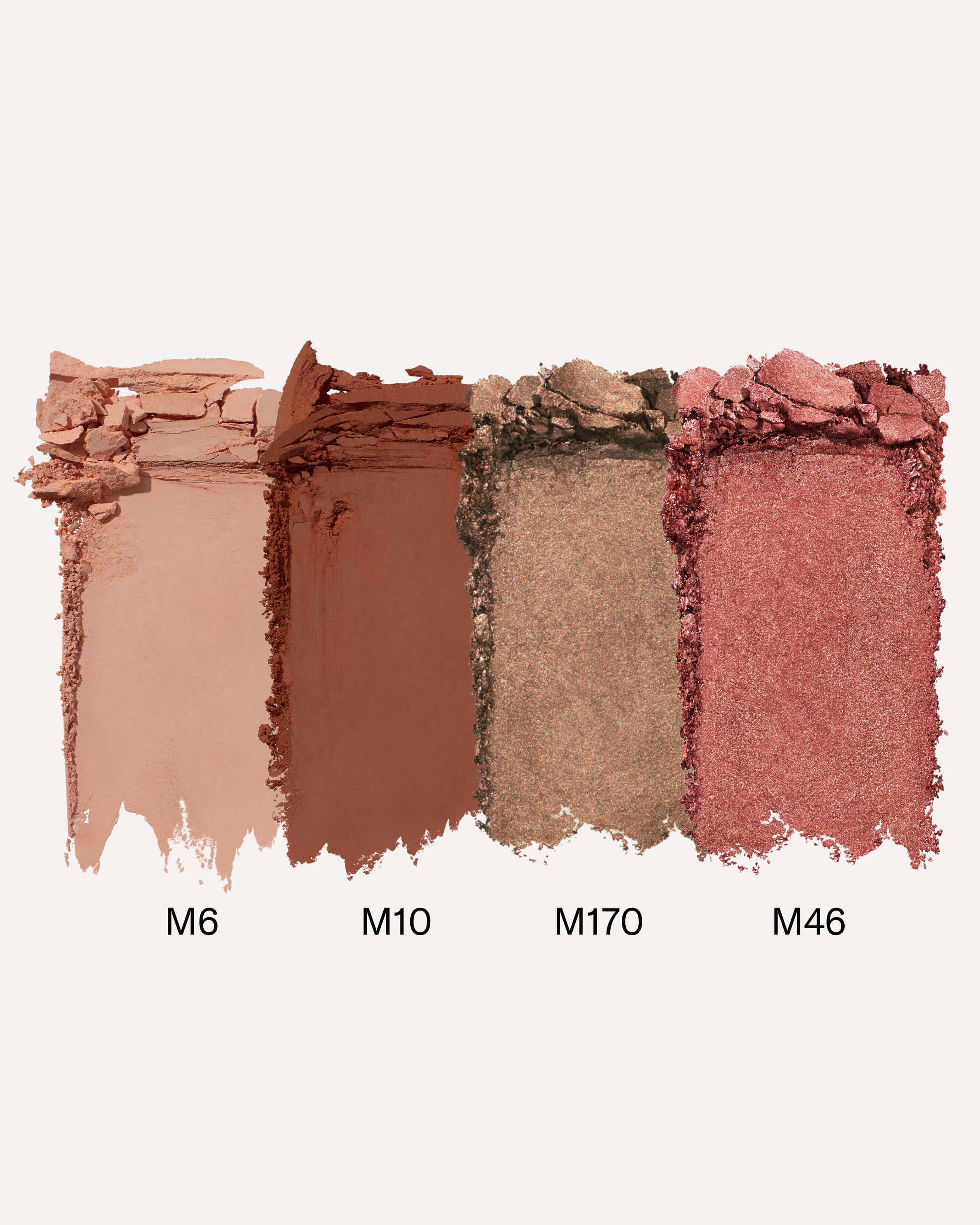 Warm Neutrals Eyeshadow Palette - 12 Matte & Shimmer Shades for Everyday & Evening Makeup Looks | Vegan & Cruelty-Free