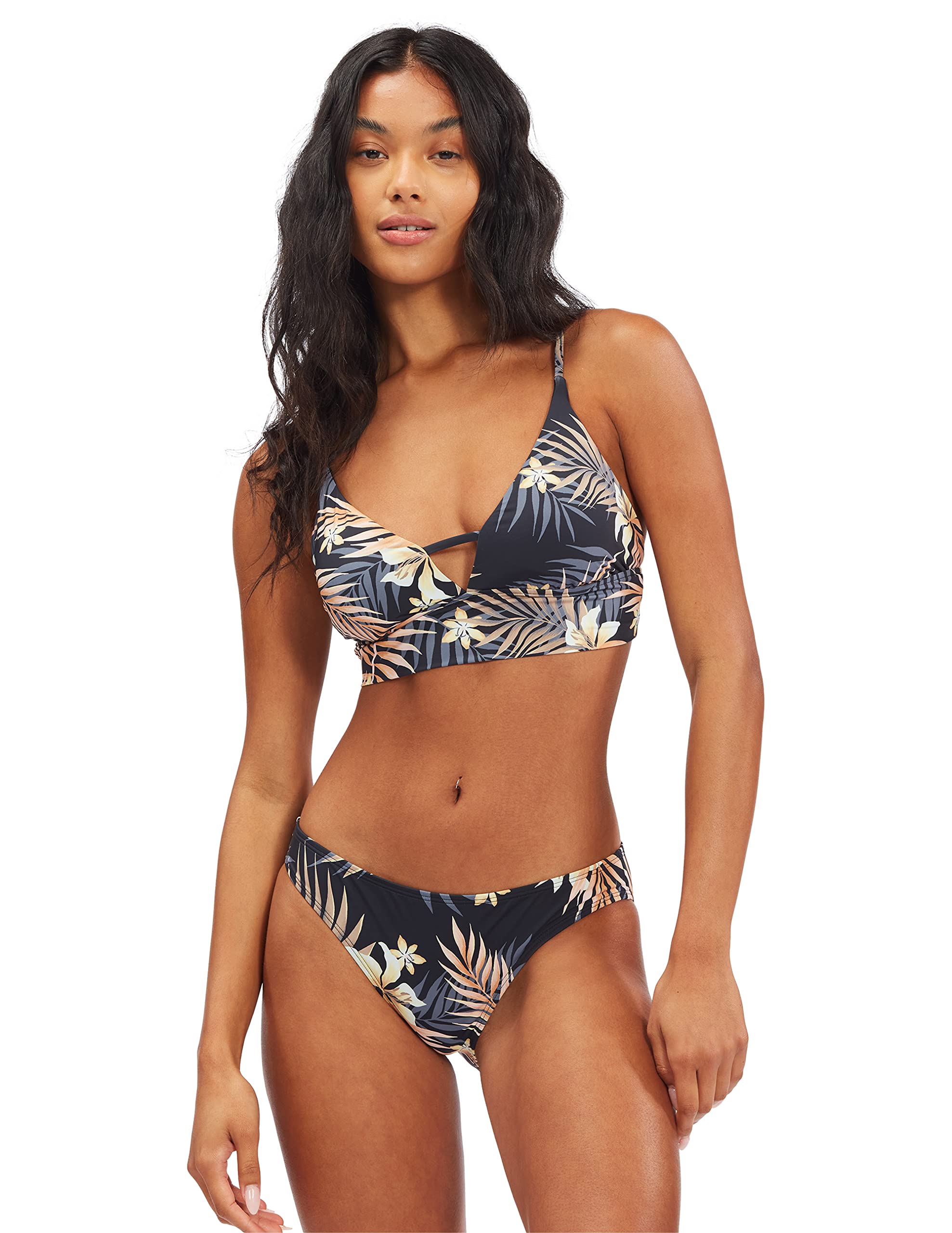 Billabong Women's Classic V Neck Cami Bikini Top - Swimwear for Beach, Pool & Summer Vacations | Comfortable & Stylish Bikini Top for Women