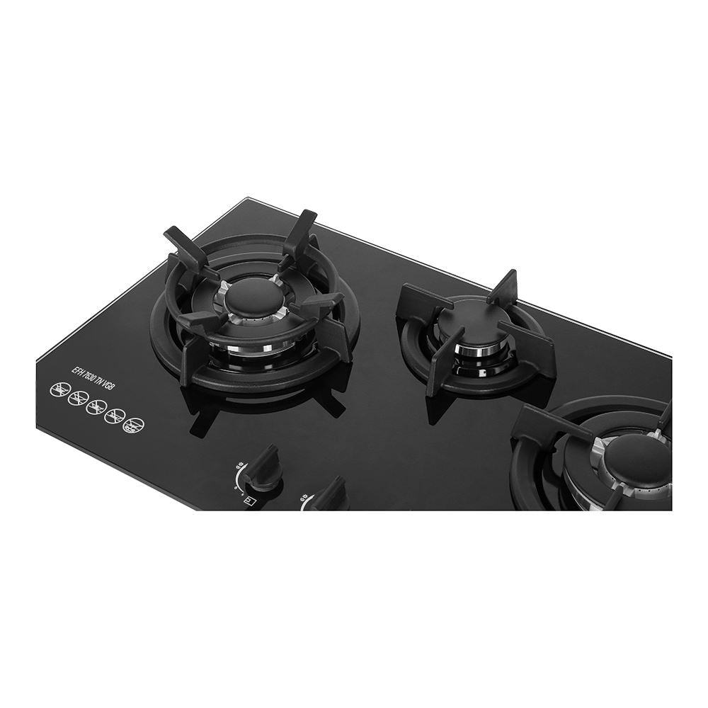 EF EFH 7630 TN VGB Glass Induction Cooktop - 4 Burner Electric Stove with Touch Control for Modern Kitchen Cooking, Perfect for Home, Restaurant & Commercial Use