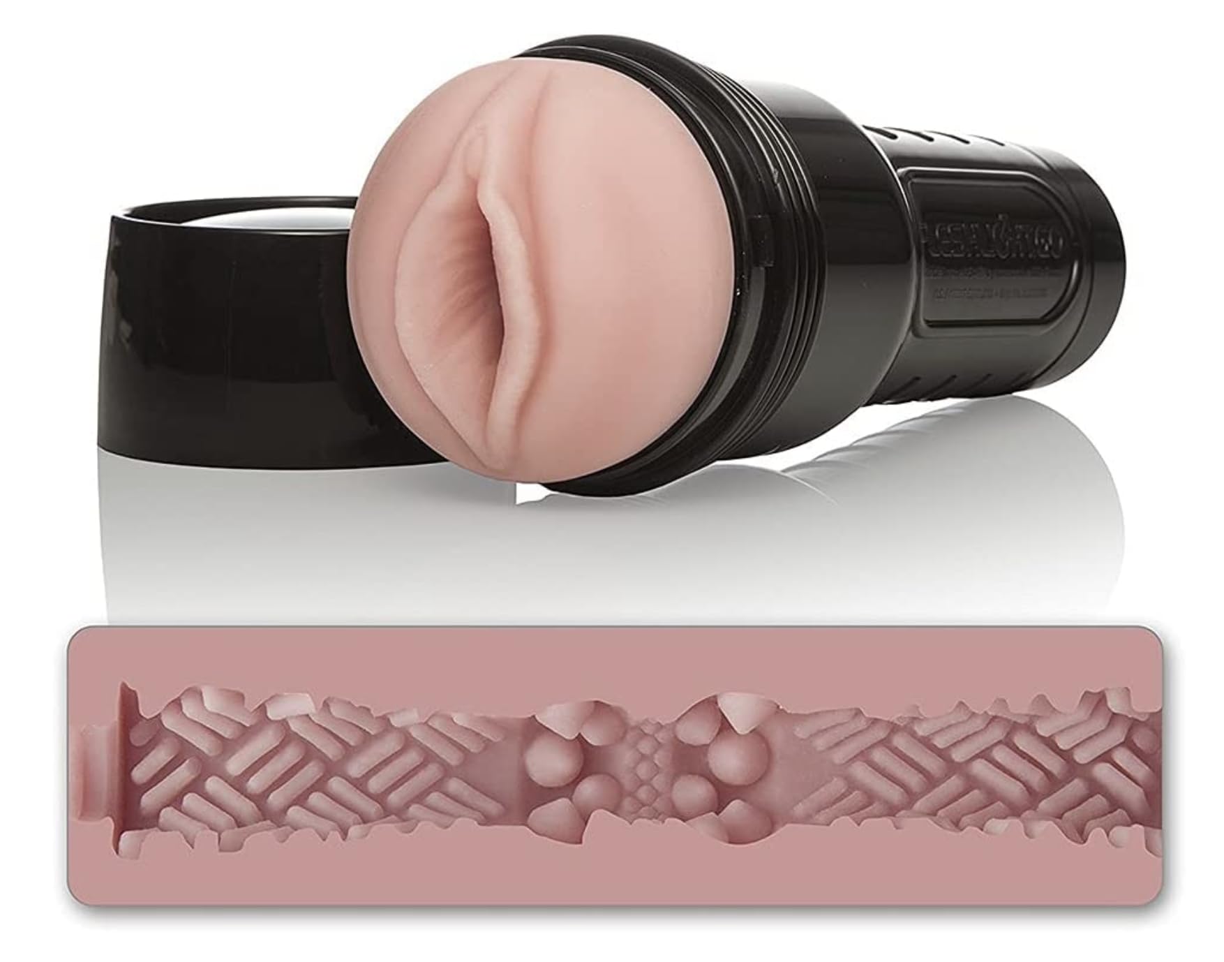 FLESHLIGHT Go Surge Male Masturbator - Realistic Stroker Sex Toy for Men, Enhance Solo Pleasure & Intimacy - Perfect for Travel & Discreet Use at Home