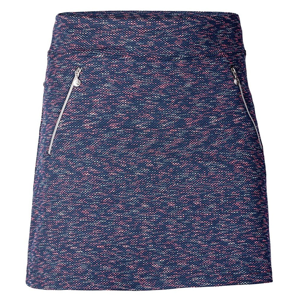 Alvina Night Blue 18-Inch Women's Golf Skort - Breathable Athletic Skirt for Daily Sports & Golf - Perfect for Golfing, Tennis & Casual Wear