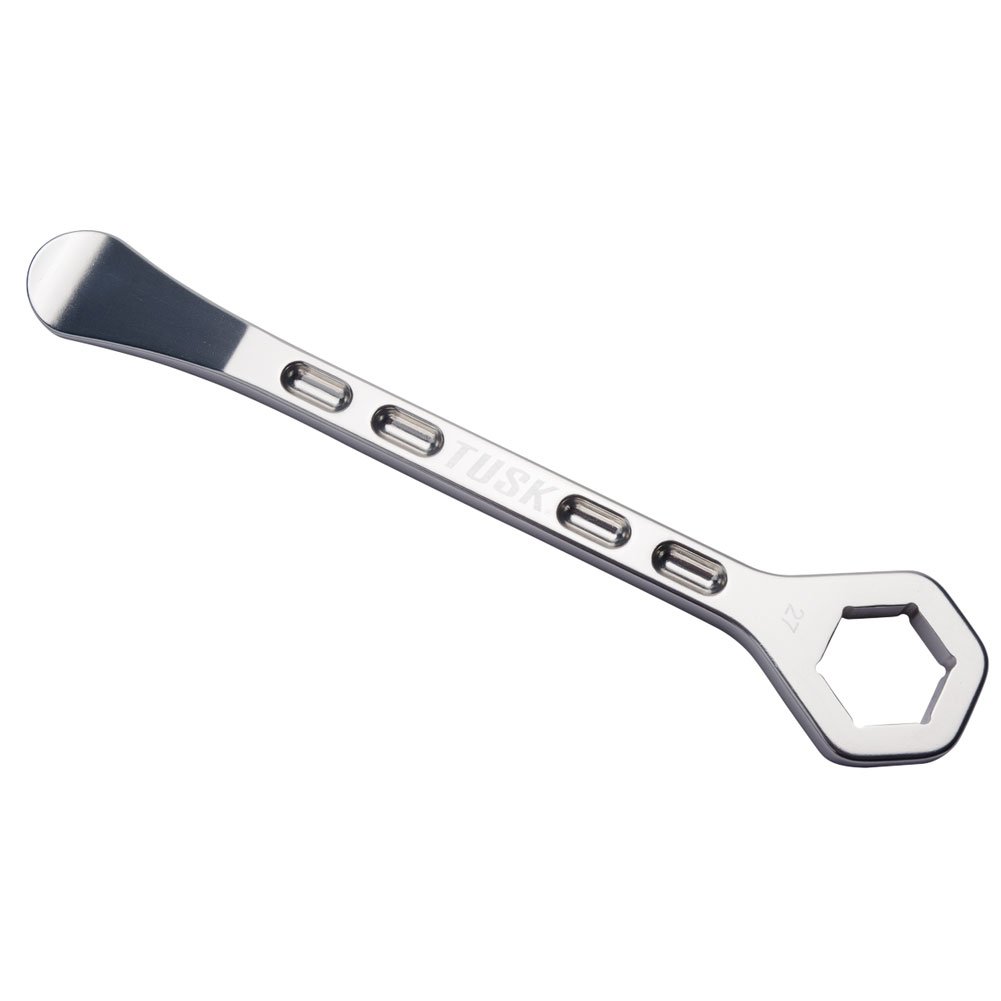 Tusk Aluminum Tire Iron with 12/13mm Axle Wrench - Compatible with Husqvarna TXC 510 (2008-2009) | Motorcycle Tire Repair Tool for Off-Road Adventures & Trail Riding