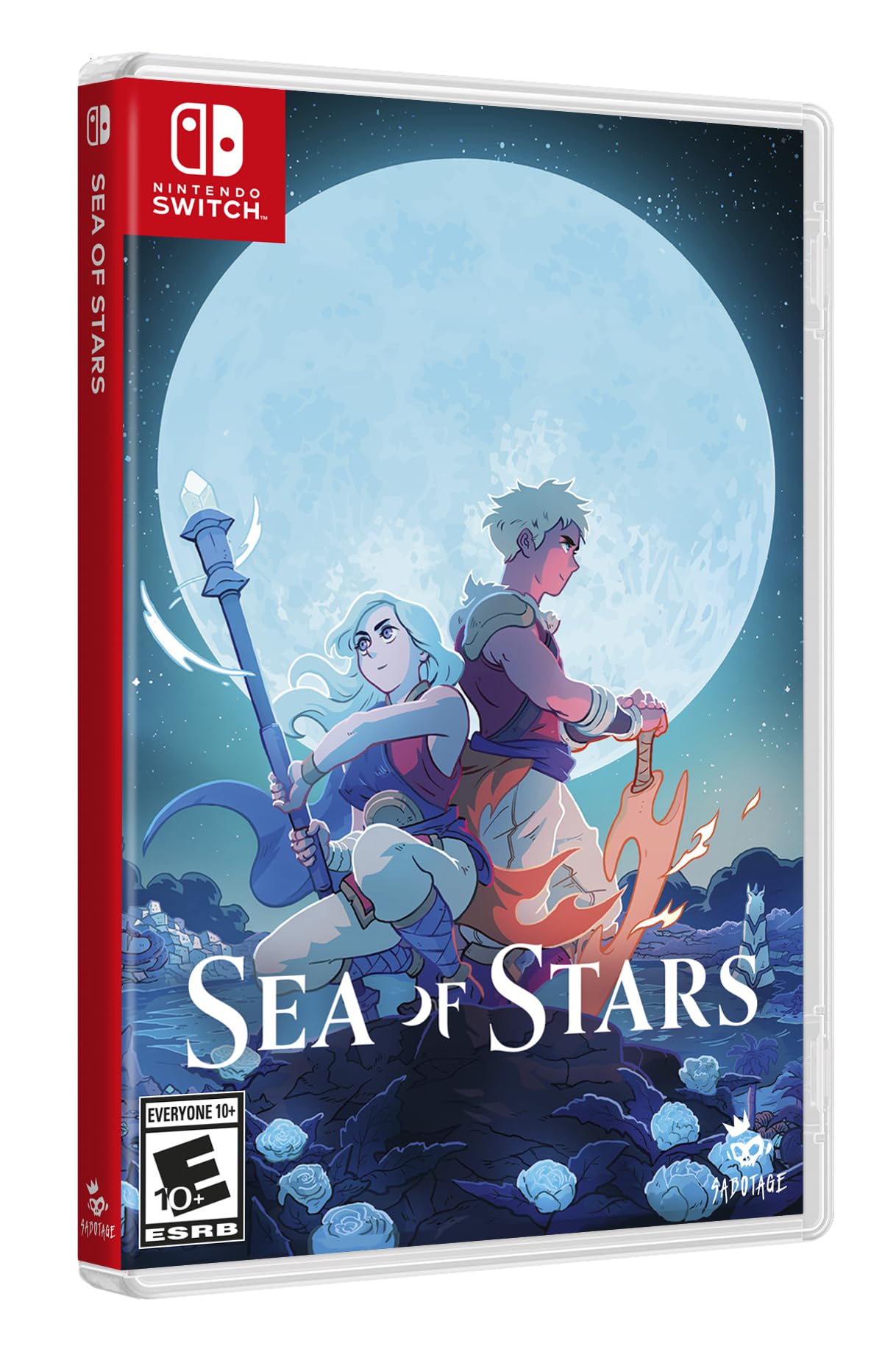 Sea of Stars - Nintendo Switch Game | Adventure RPG for Kids & Adults | Perfect for Travel & Family Game Nights