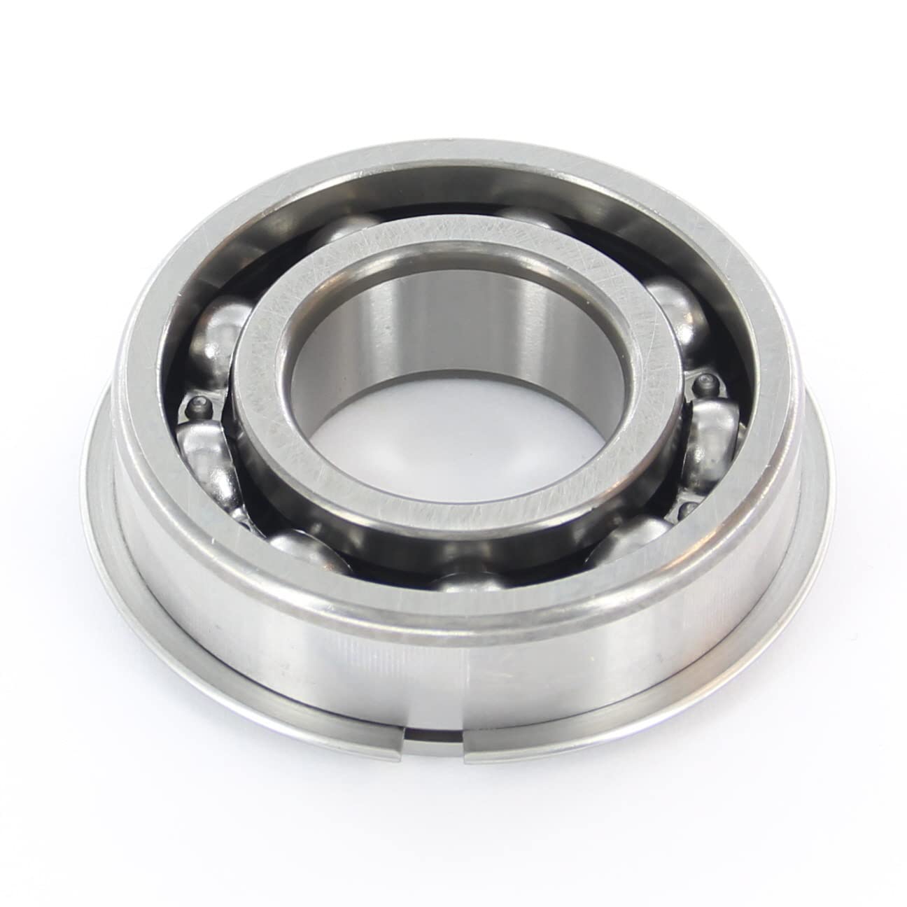 NTN 6205NR Single Row Deep Groove Radial Ball Bearing with Snap Ring - 25mm ID 52mm OD 15mm Width - Steel Cage Normal Clearance - for Industrial Machinery, Automotive Parts, and Power Tools