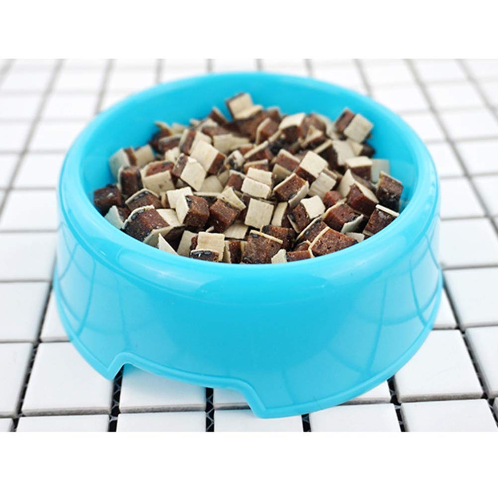 2pcs Round Pet Bowl for Dog Food & Water - Durable Feeding Dishes for Pets
