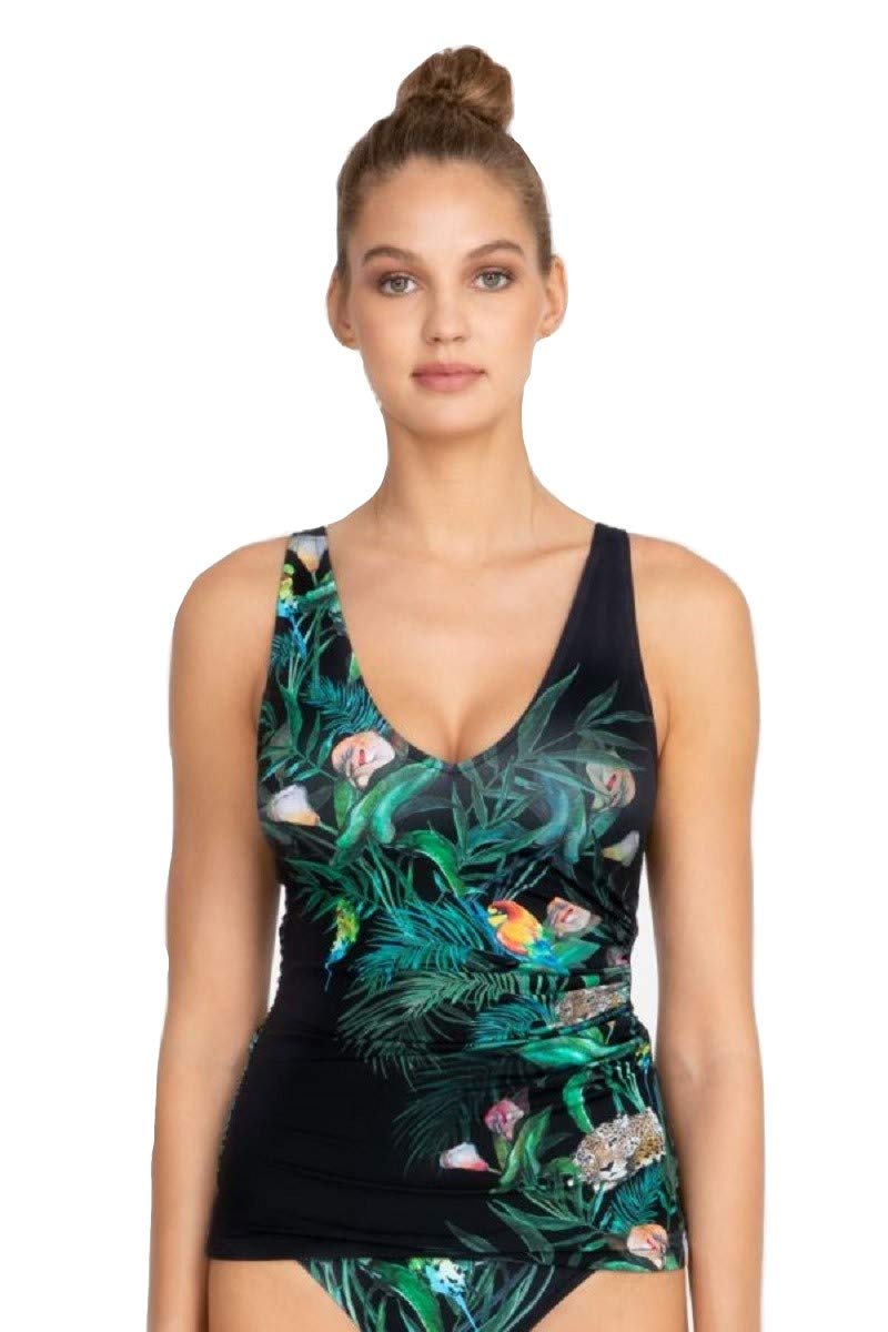 Johnny Was Calla Lily Wrap Top - Floral Print Boho Blouse for Women | Perfect for Summer Outfits, Beach Vacations & Casual Wear