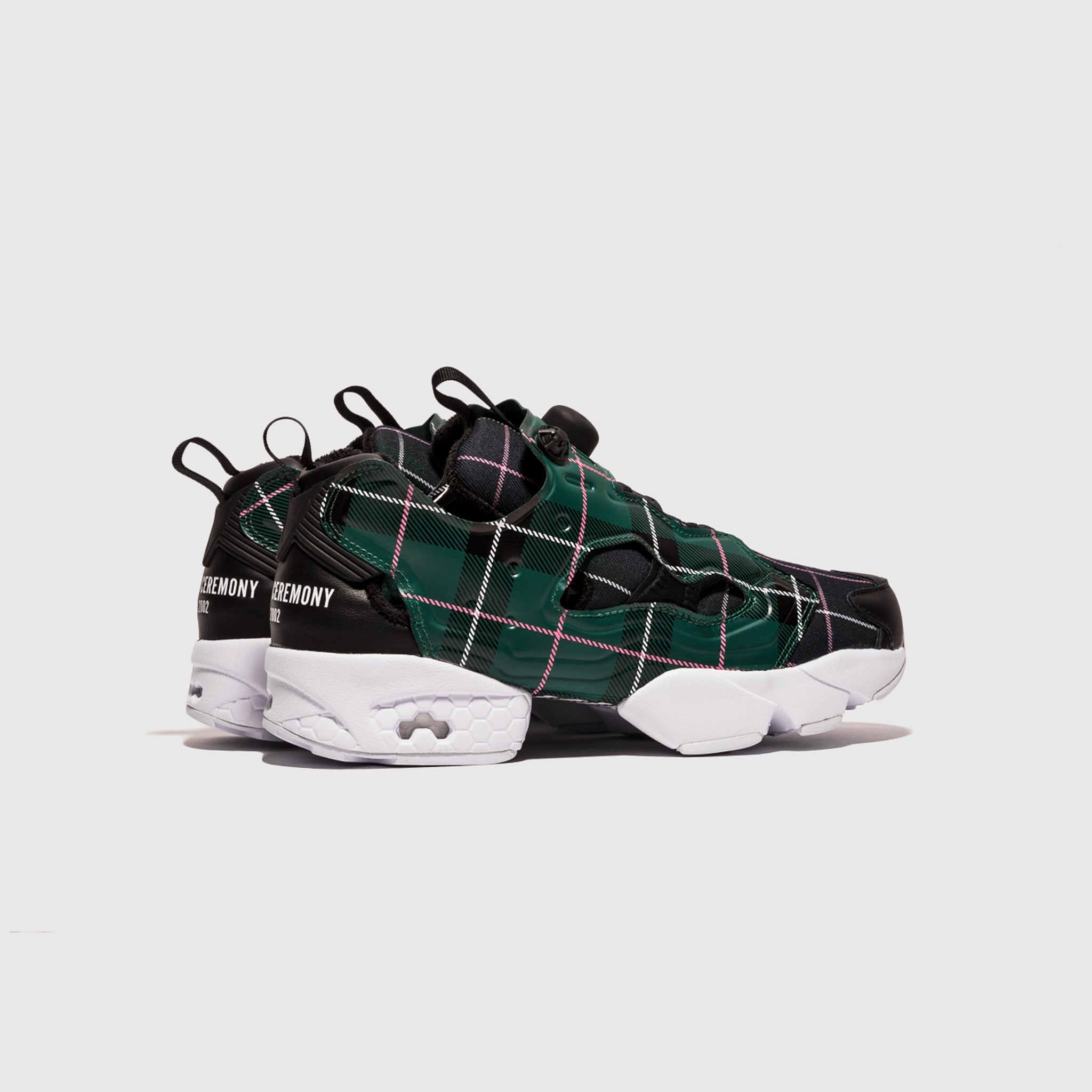 InstaPump Fury OG x Opening Ceremony Plaid Pack Sneakers - Stylish & Comfortable Running Shoes for Men & Women - Perfect for Casual Wear, Gym & Outdoor Activities