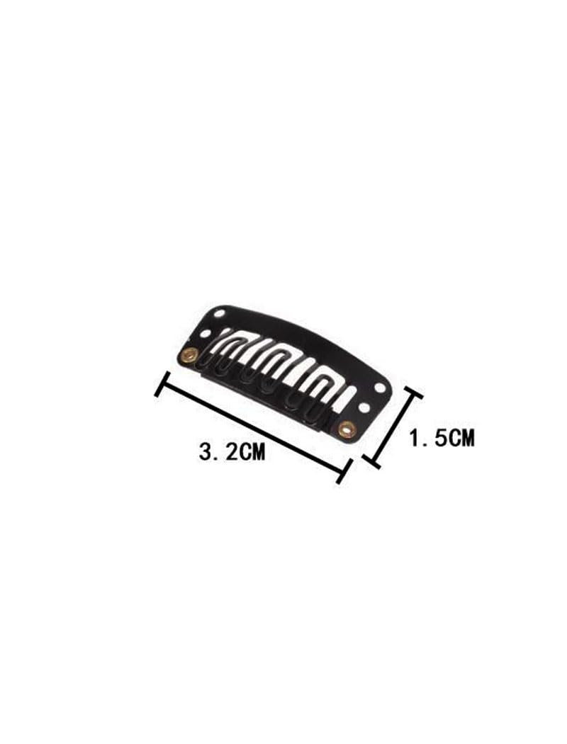Premium SkyHair Australian Mirage Hair Patch Clips for Men - Natural-Looking Hair Thickening Solution (Pack of 4) - Perfect for Thinning Hair, Receding Hairlines & Everyday Styling