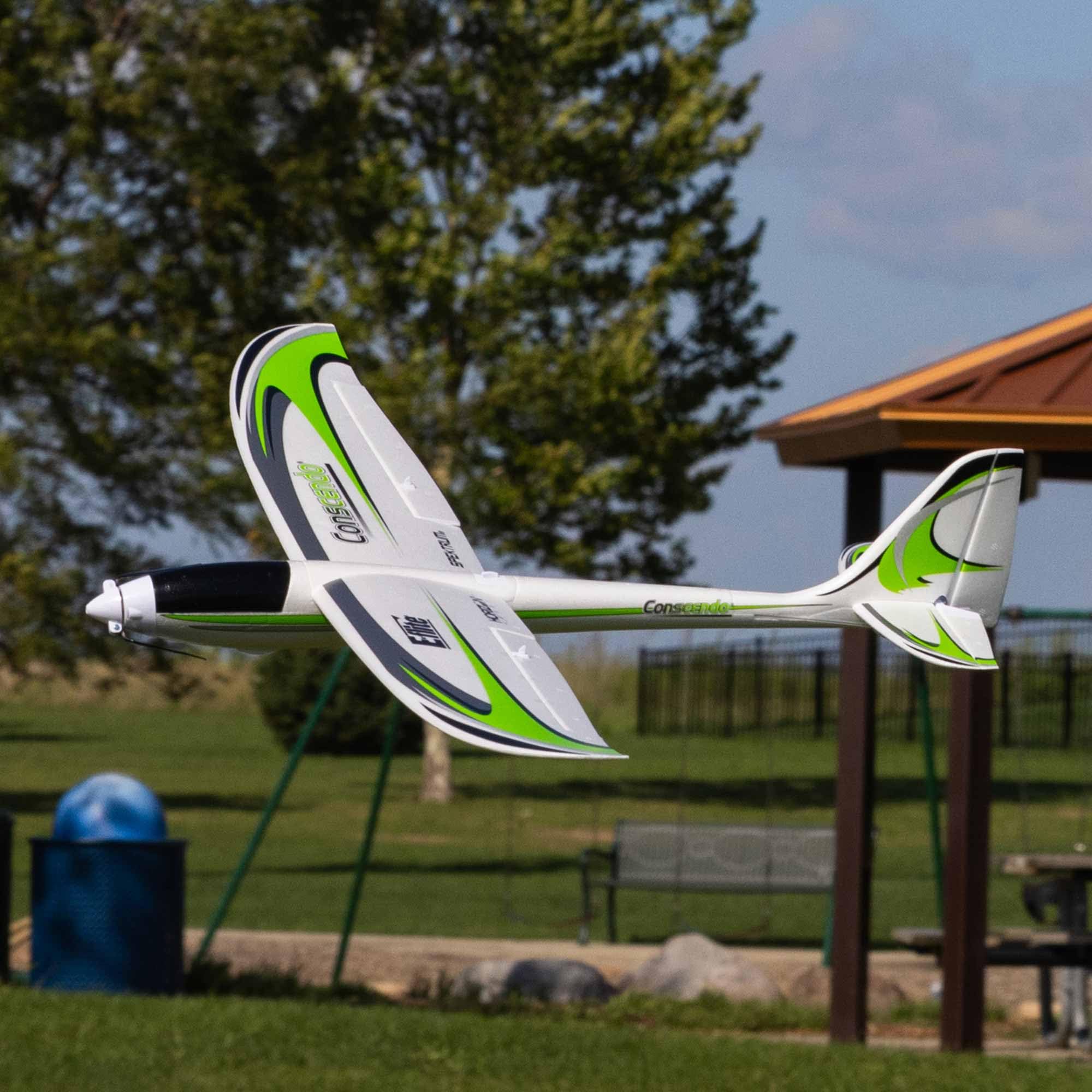 E-flite UMX Conscendo BNF Basic RC Airplane - No Transmitter, Battery, or Charger (EFLU32050) | Ready-to-Fly Model for Beginners, Backyard Flying & Indoor/Outdoor RC Aviation