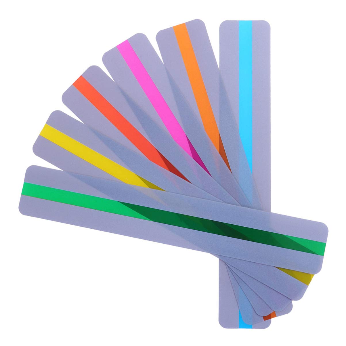 NUOBESTY 12pcs Custom Photo Bookmarks - Colorful Highlighters & Reading Strips with PVC Transparent Design for Books, Gifts, Business License Box Ruler - Perfect for Christmas Gifts, School Supplies & Office Use