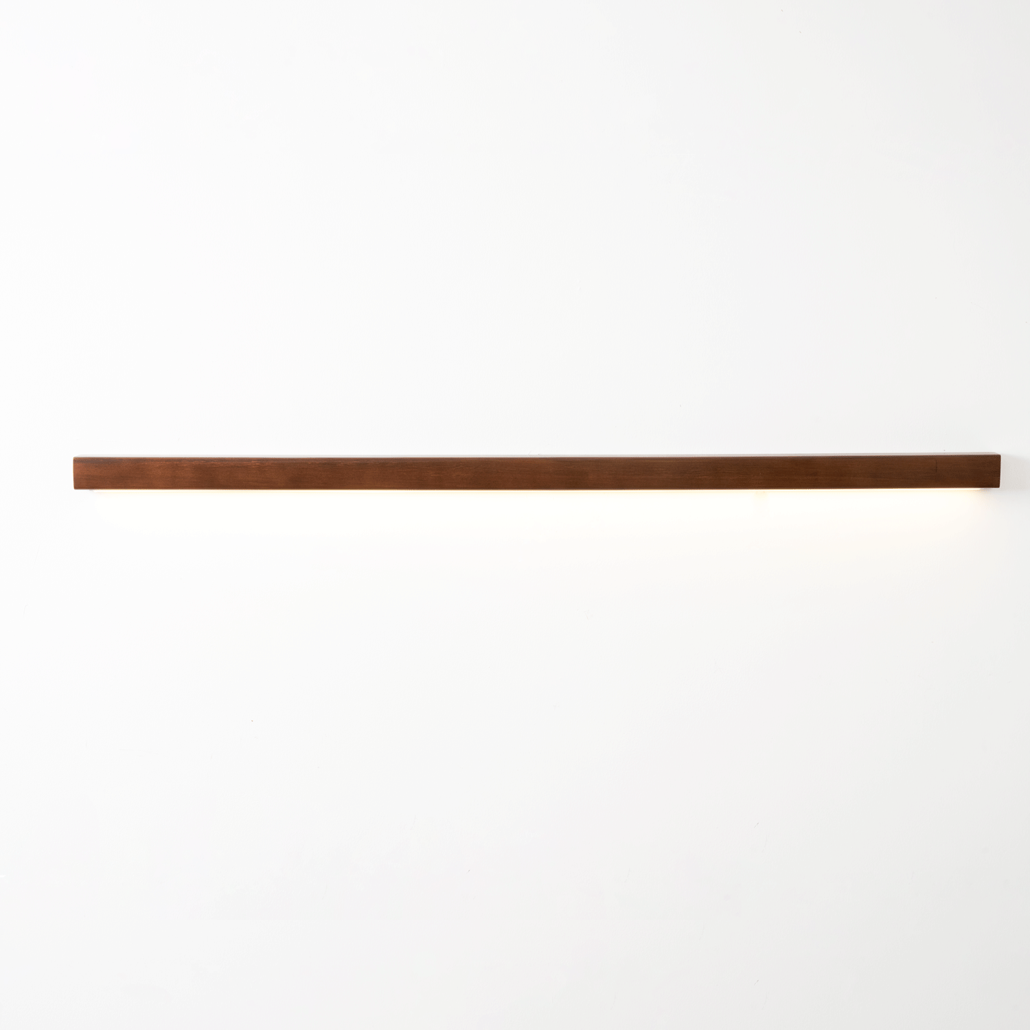 Arlo Linear Wood Wall Light - Modern Wooden LED Wall Sconce for Bedroom, Living Room & Hallway - Warm White Dimmable Lighting Fixture for Home Decor