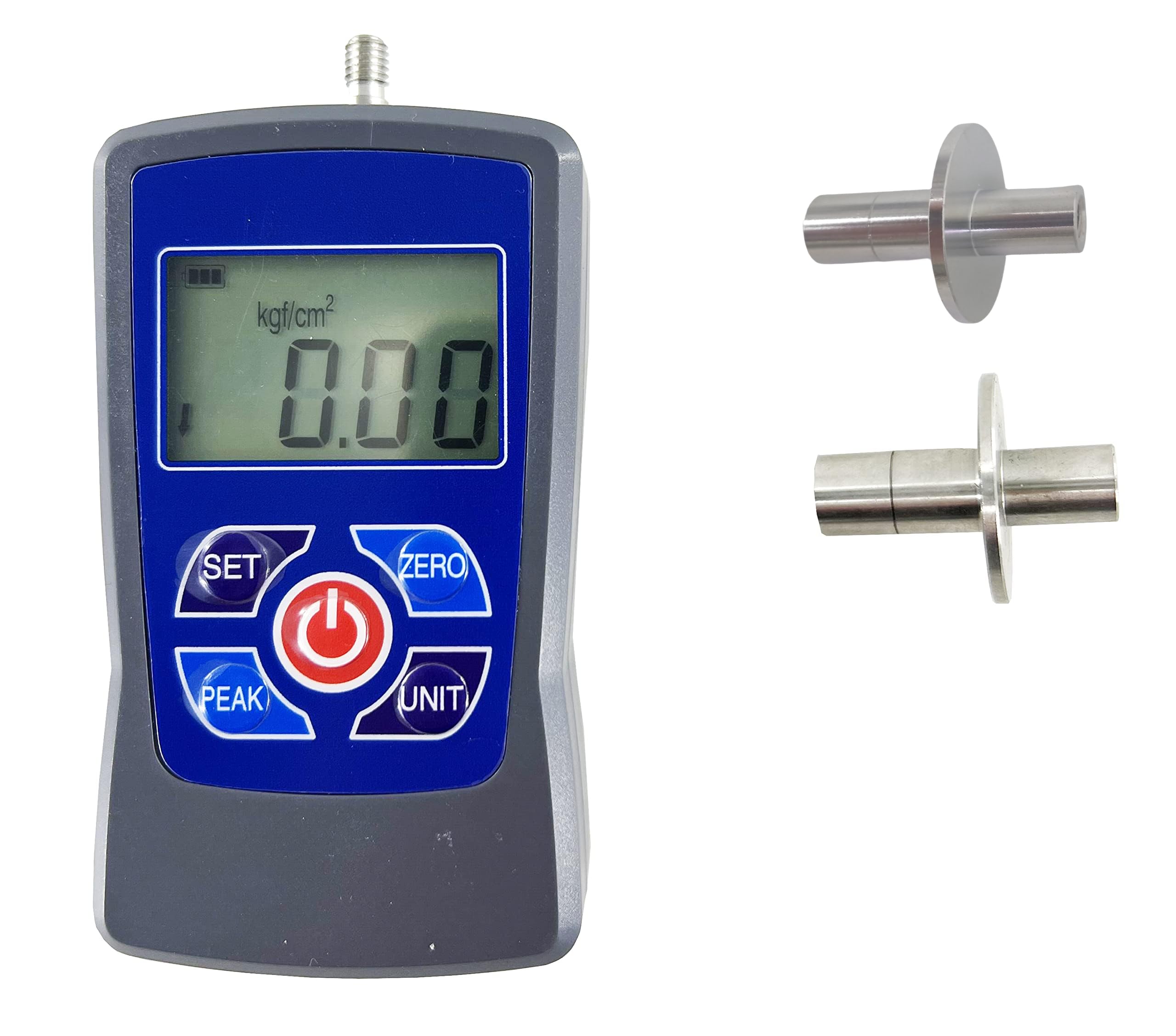 Digital Fruit Hardness Tester Penetrometer - 0.2-15 Kgf/cm2 Range with Buzzer Alarm for Strawberries, Grapes, Bananas | Portable Sclerometer for Freshness Testing in Farms, Orchards & Quality Control Labs