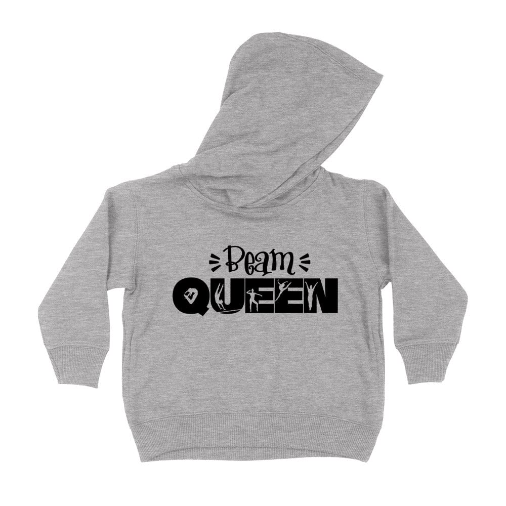 Beam Queen Kids Hoodie Sweatshirt for Toddlers - Soft Cotton Pullover with Kangaroo Pocket - Perfect for Playdates, Preschool & Outdoor Adventures