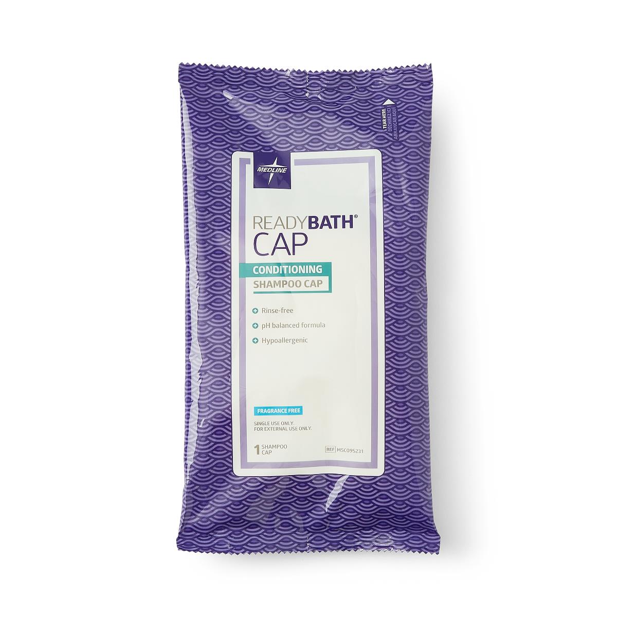 ReadyBath Scented Shampoo Cap for Adults & Elderly - No Rinse Hair Washing Solution for Bedridden Patients, Post-Surgery Care & Travel Convenience
