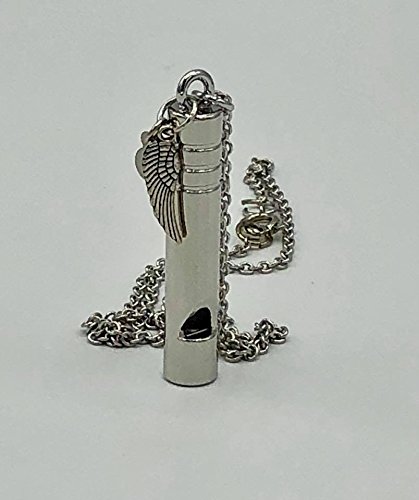 Whistle While You Work Necklace - 16 Inch Adjustable Chain for Safety, Emergency & Outdoor Activities | Perfect for Hiking, Camping, Running & Survival Gear