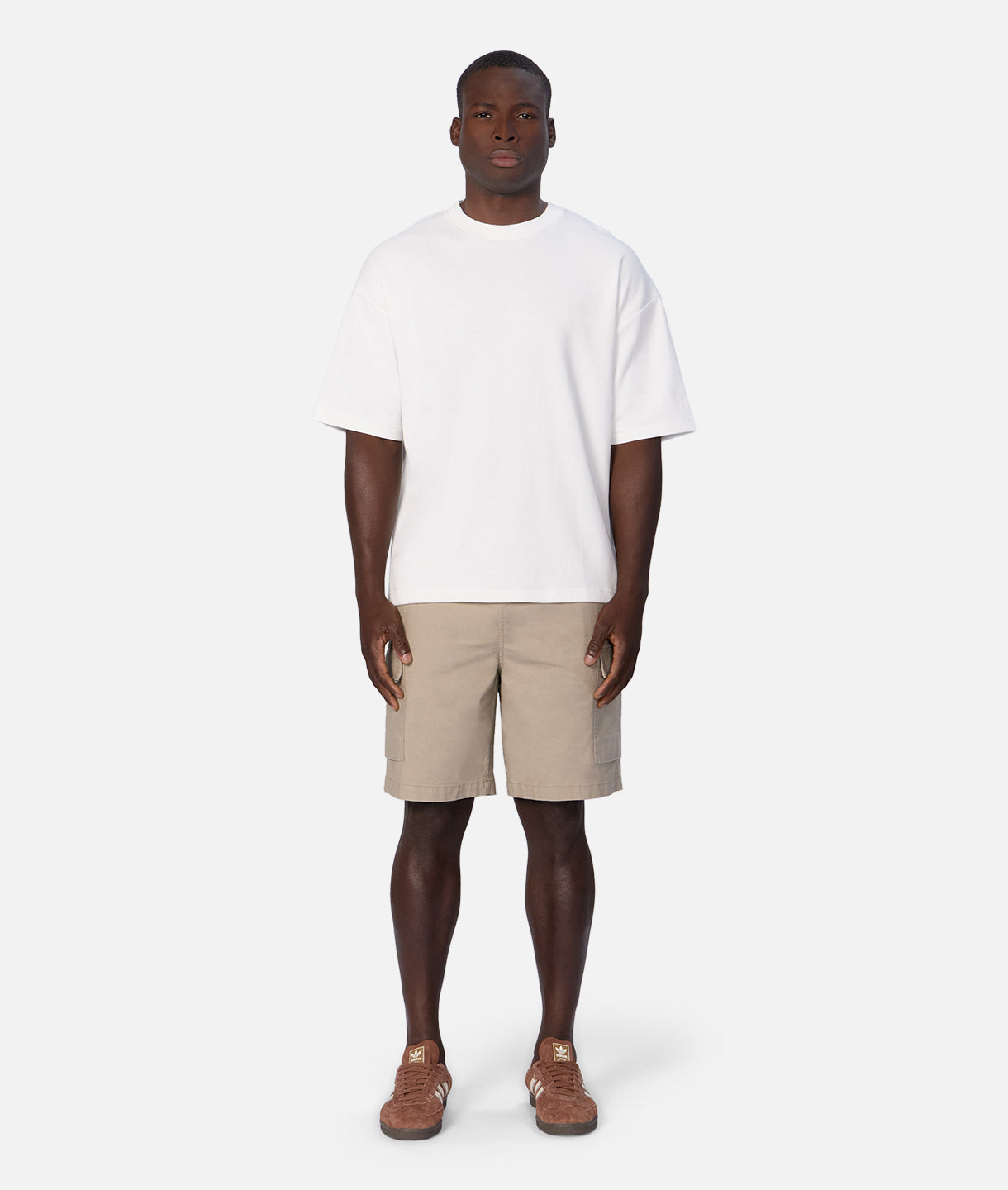 Premium Marlon Tee - Soft Cotton Crewneck T-Shirt in Cream | Comfortable & Stylish for Casual Wear, Outfits & Everyday Use