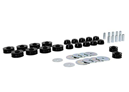 Whiteline W93447 Body Mount Bushing Kit - Durable Suspension Upgrade for Smooth Ride - Perfect for Off-Road, Trucks & SUVs