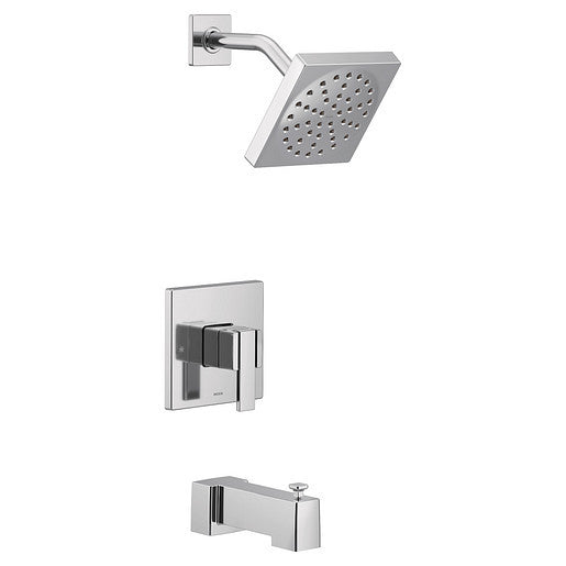 Moen UTS3713 90 Degree M Core 3 Series Tub and Shower Trim in Chrome - Perfect for Bathroom Renovation & Modern Shower Upgrades