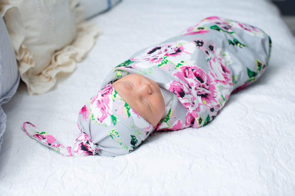 Baby Be Mine Maternity Nursing Robe & Swaddle Blanket Set with Daddy T-Shirt - Soft Delivery Gown for New Moms & Baby Girl (Small/Medium, Olivia) | Perfect for Hospital Birth, Breastfeeding & Newborn Photo Shoots