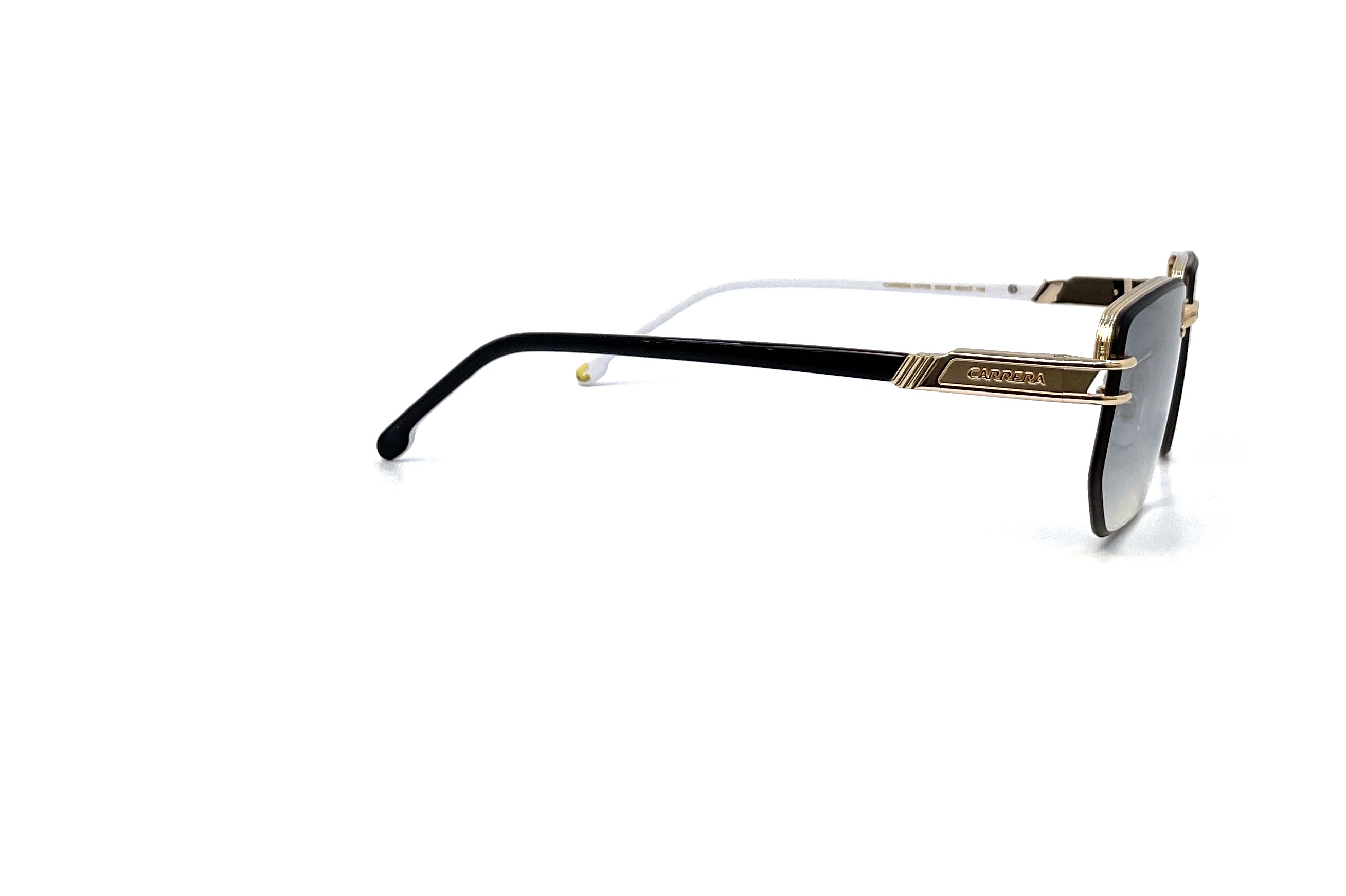 Carrera 1070/S Black & White Sunglasses - Polarized UV Protection for Men & Women - Perfect for Driving, Running, and Outdoor Activities