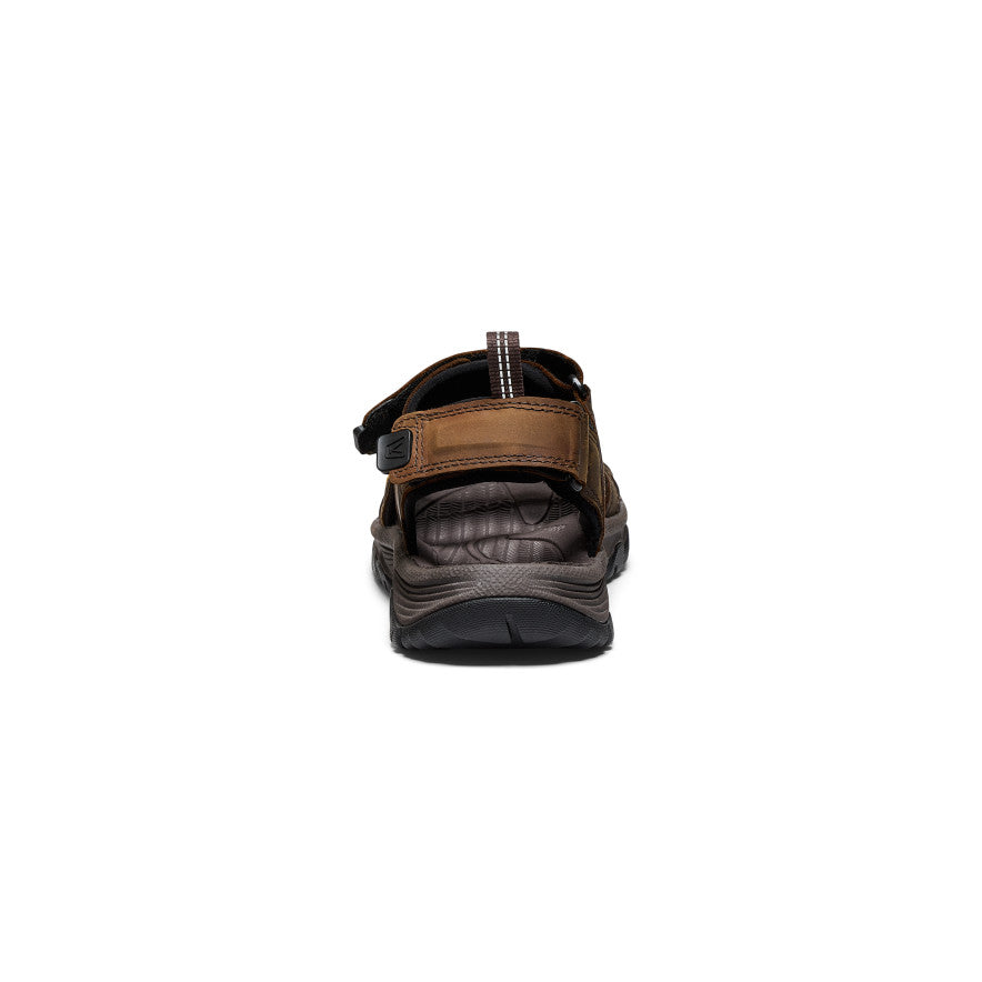 Men's Targhee III Open Toe Sandals - Bison/Mulch Color | Lightweight Hiking & Outdoor Adventure Sandals for Men | Perfect for Camping, Beach & Summer Travel