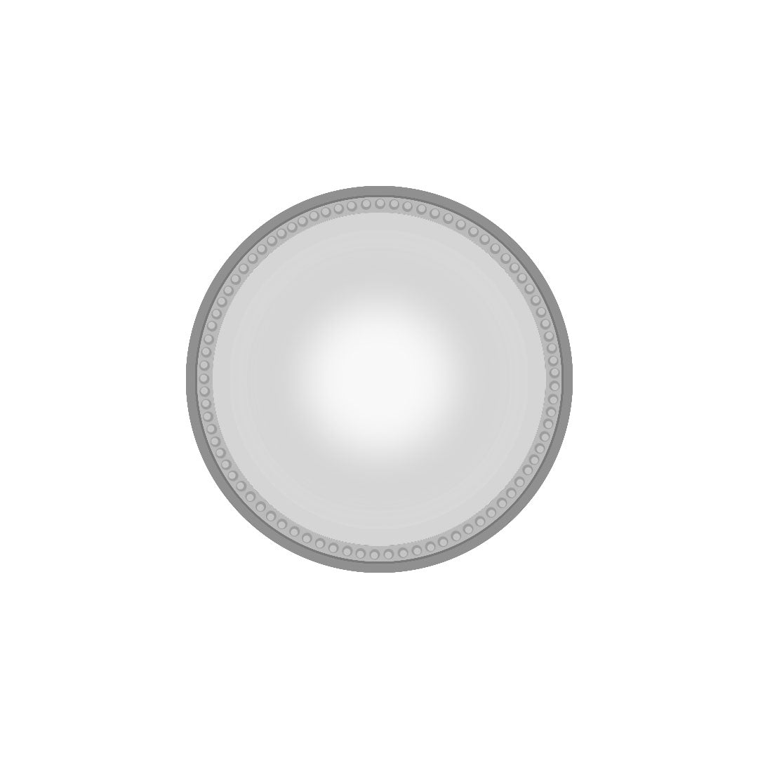 Elegant Pewter Round Beaded Jewelry Box - Perfect for Organizing Rings, Necklaces & Earrings - Ideal Gift for Women