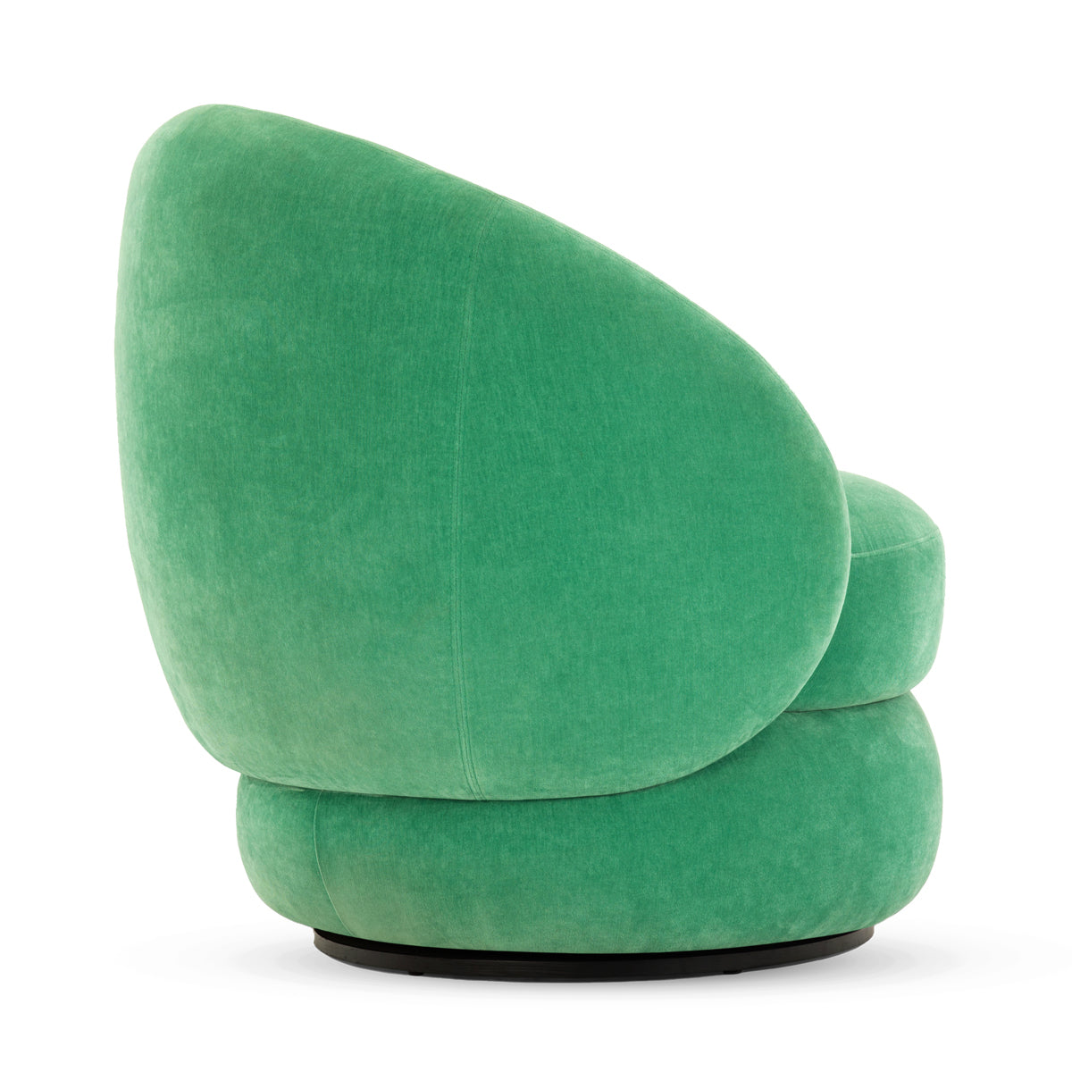 Alma Fabric Swivel Armchair - Modern Upholstered Lounge Chair with 360° Rotation, Comfortable Living Room Accent Chair for Home Office, Reading Nook, or Bedroom Relaxation