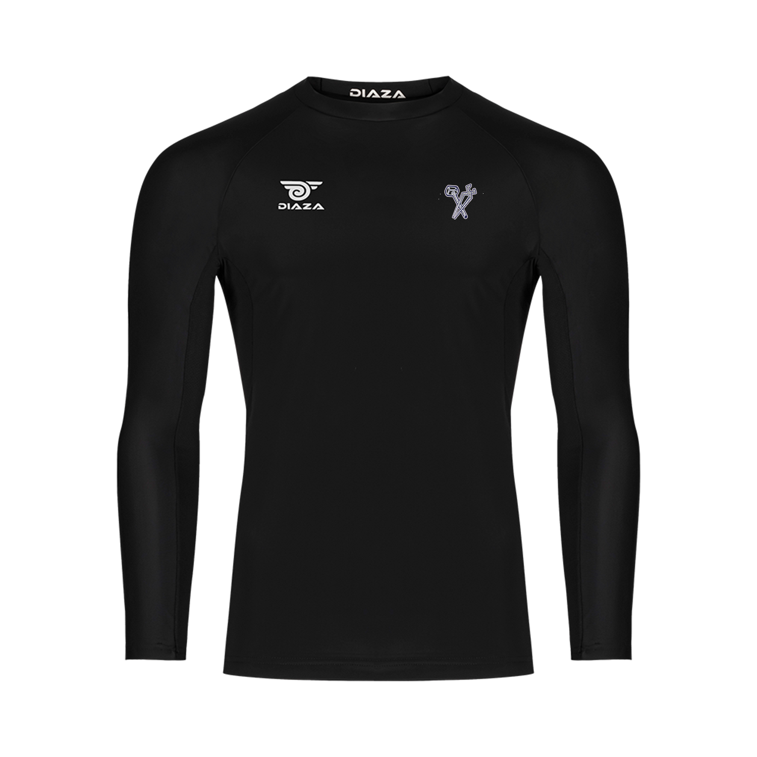 Boston Forge Long Sleeve Compression Shirt for Men - Moisture Wicking Workout Top for Gym, Running & Training - Black Athletic Performance Shirt