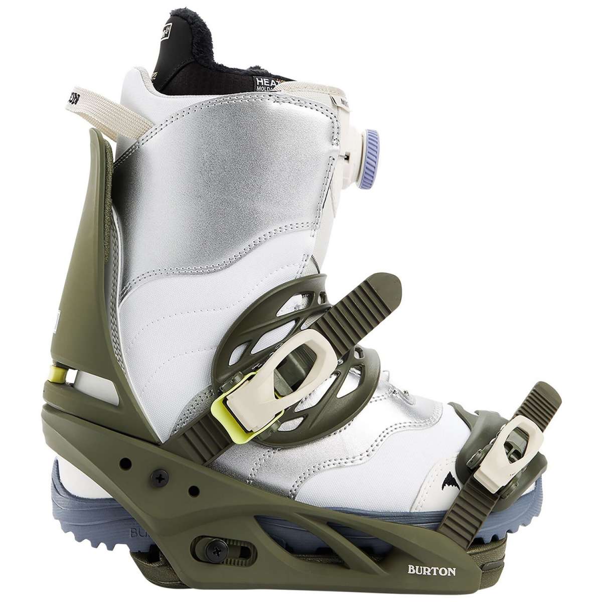 Burton Women's Lexa Snowboard Bindings 2022 - Lightweight & Responsive Snowboard Bindings for All-Mountain Riding | Perfect for Freestyle & Powder Snowboarding
